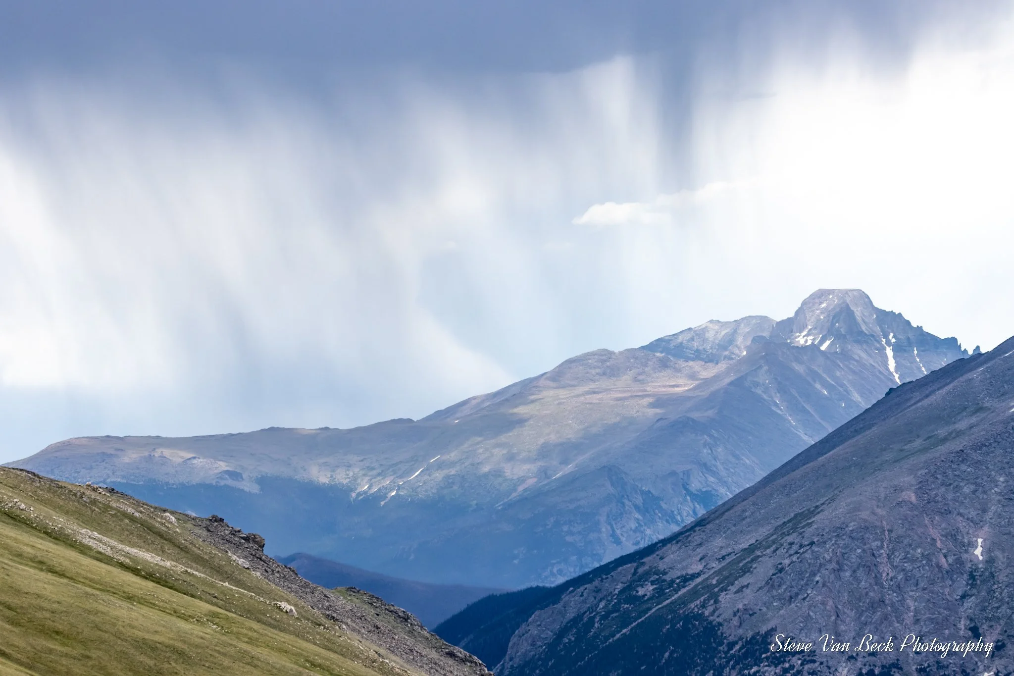 Rocky Mountains Rain Storm Colorado