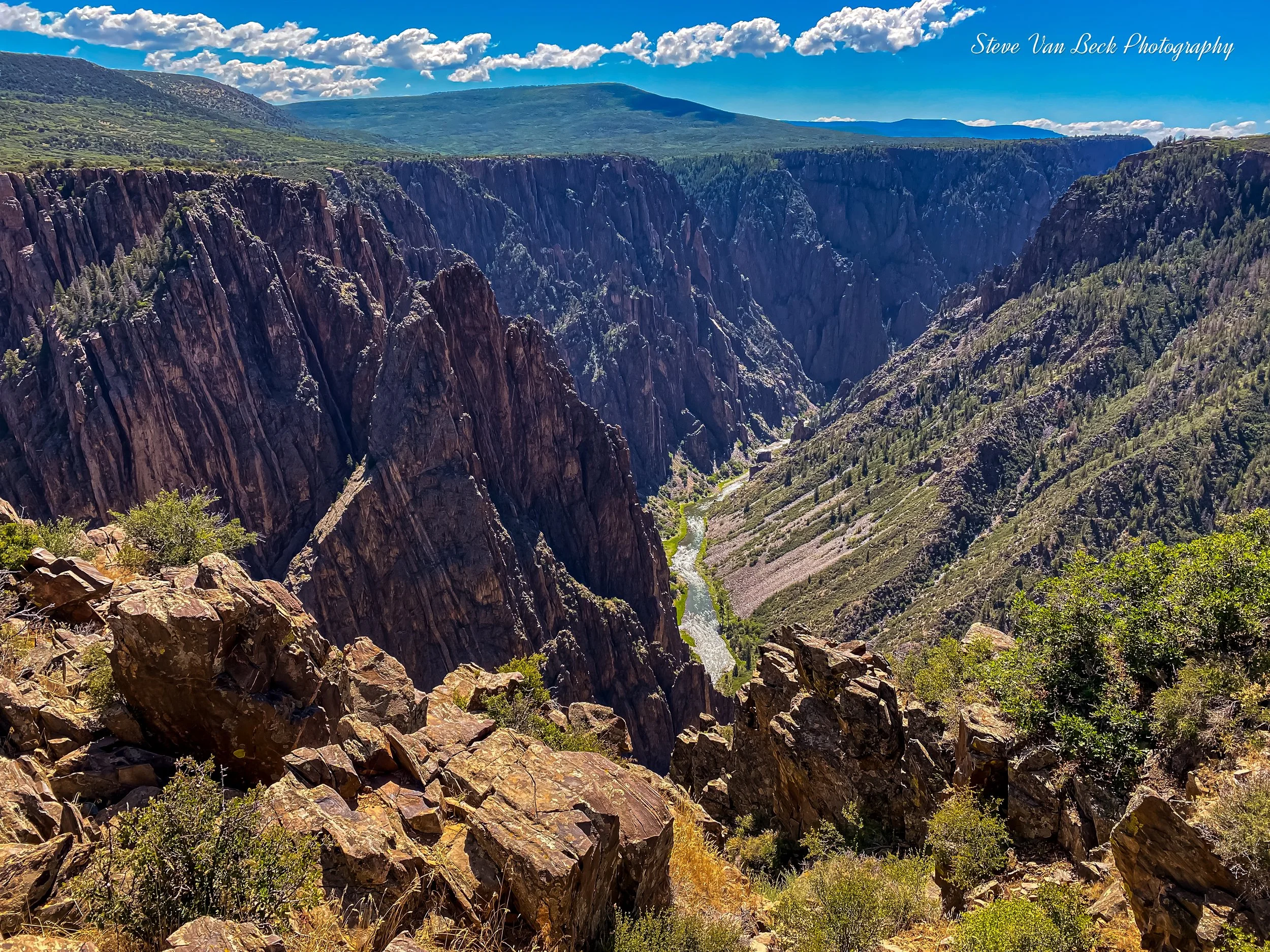 Black Rock of the Gunnison National Park