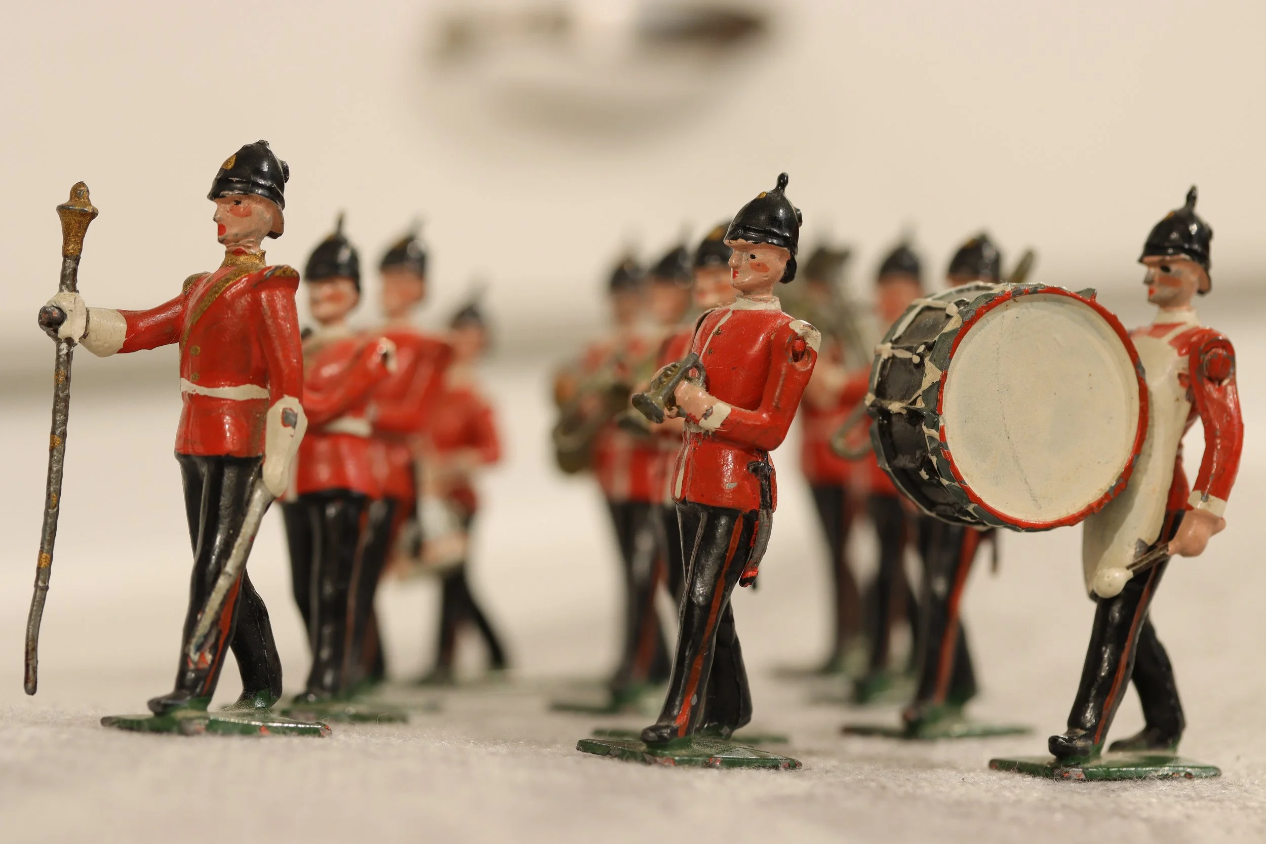 Early 1900's Lead Marching Band