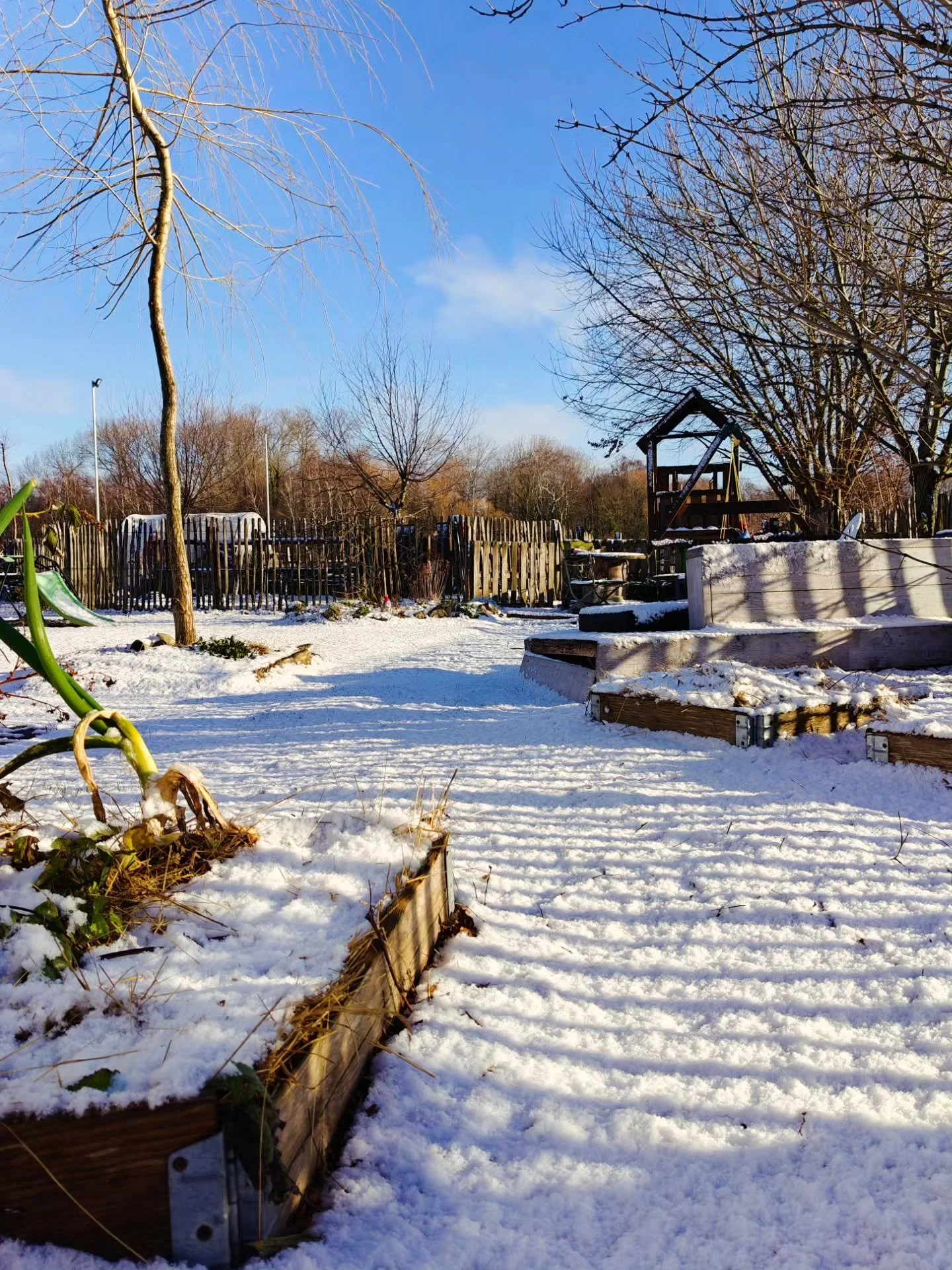 Wat maakt de sneeuw alles zoveel mooier ❄️❄️❄️ 
Laat de koude jullie niet tegenhouden om naar buiten te gaan! 
De sneeuw brengt tal val mogelijkheden met zich mee om tot rust en spel te komen!
Enkele tips:
❄️ Ipv een modderkeuken, een sneeuwkeuken!
❄