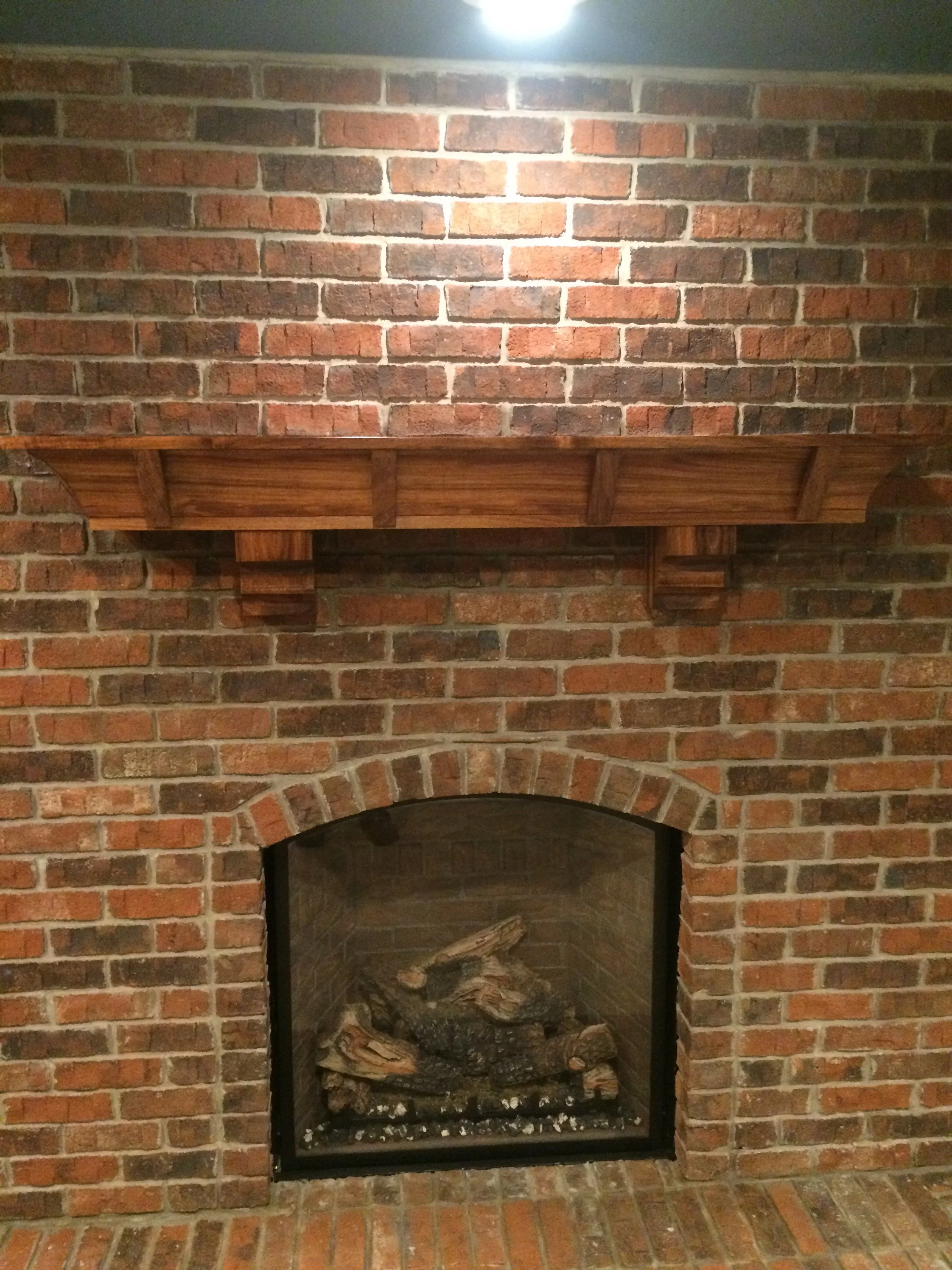 Fireplace Mantel (Brazilian Walnut