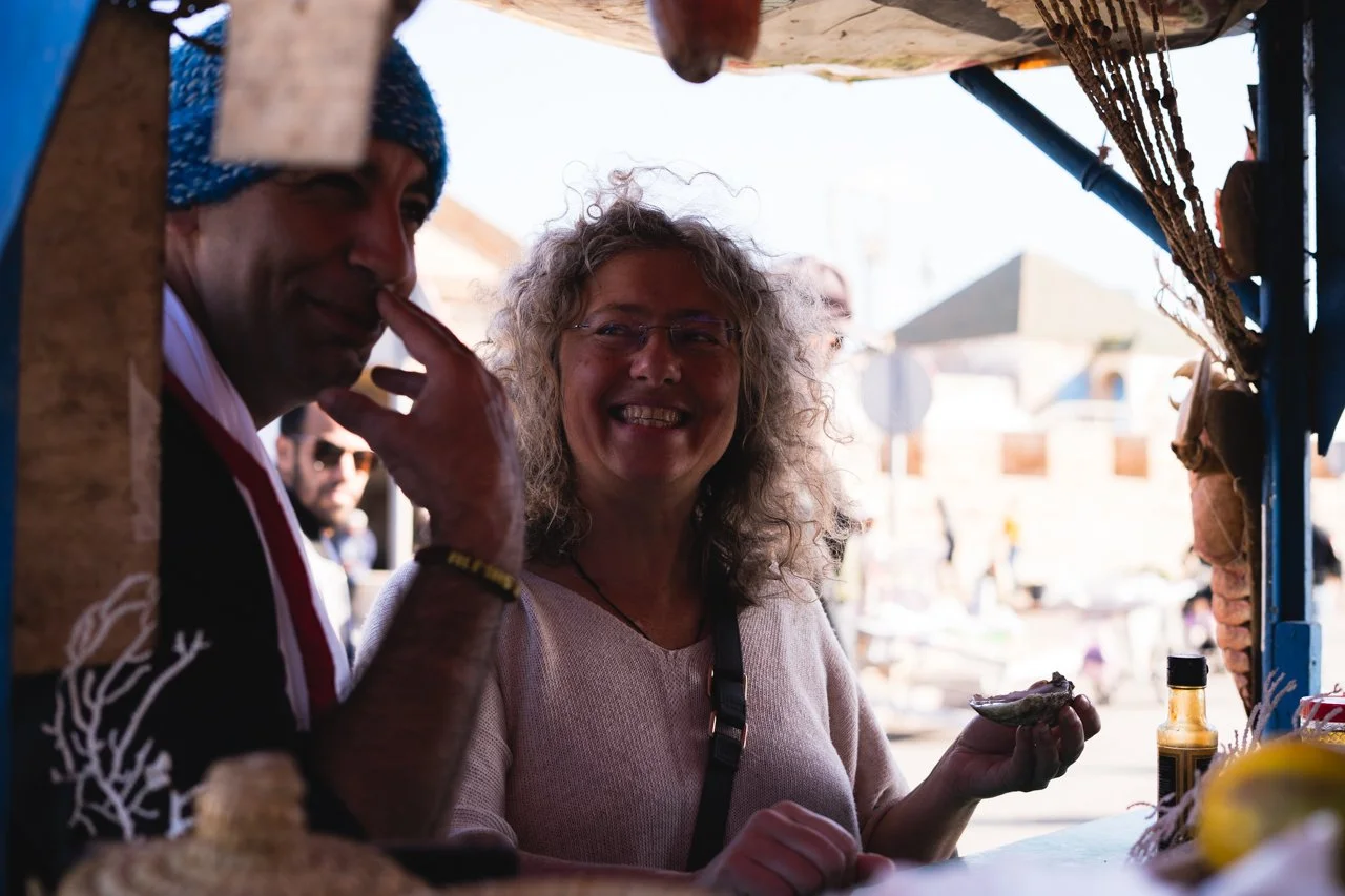 Oysters in Essaouira