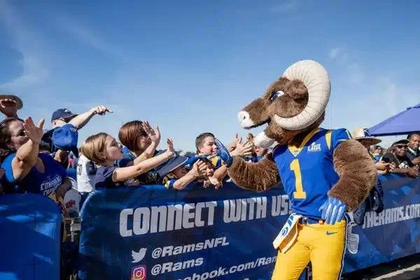 LA Rams  - Ram meeting the crowd.jpg