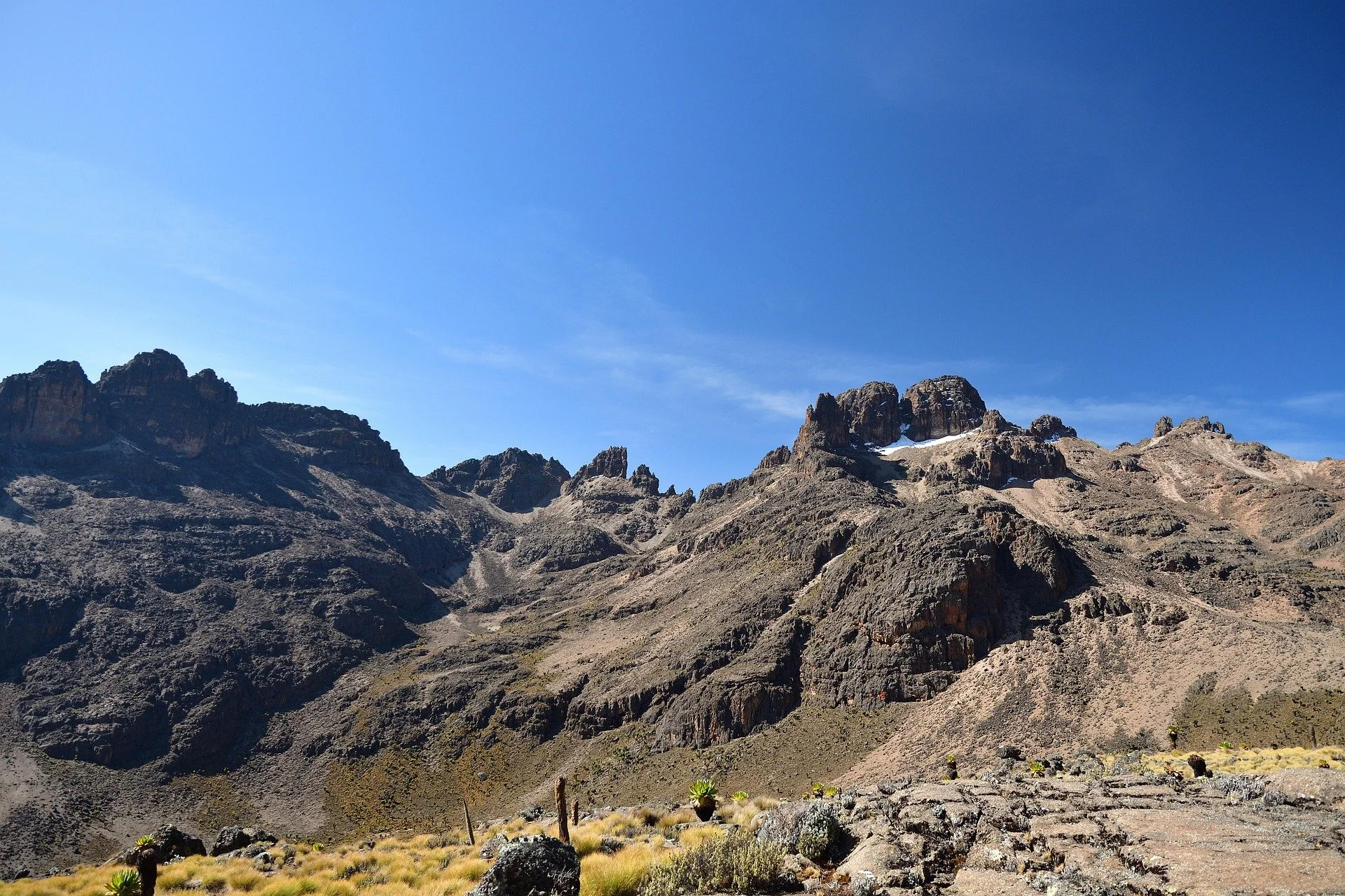 Mount Kenya view
