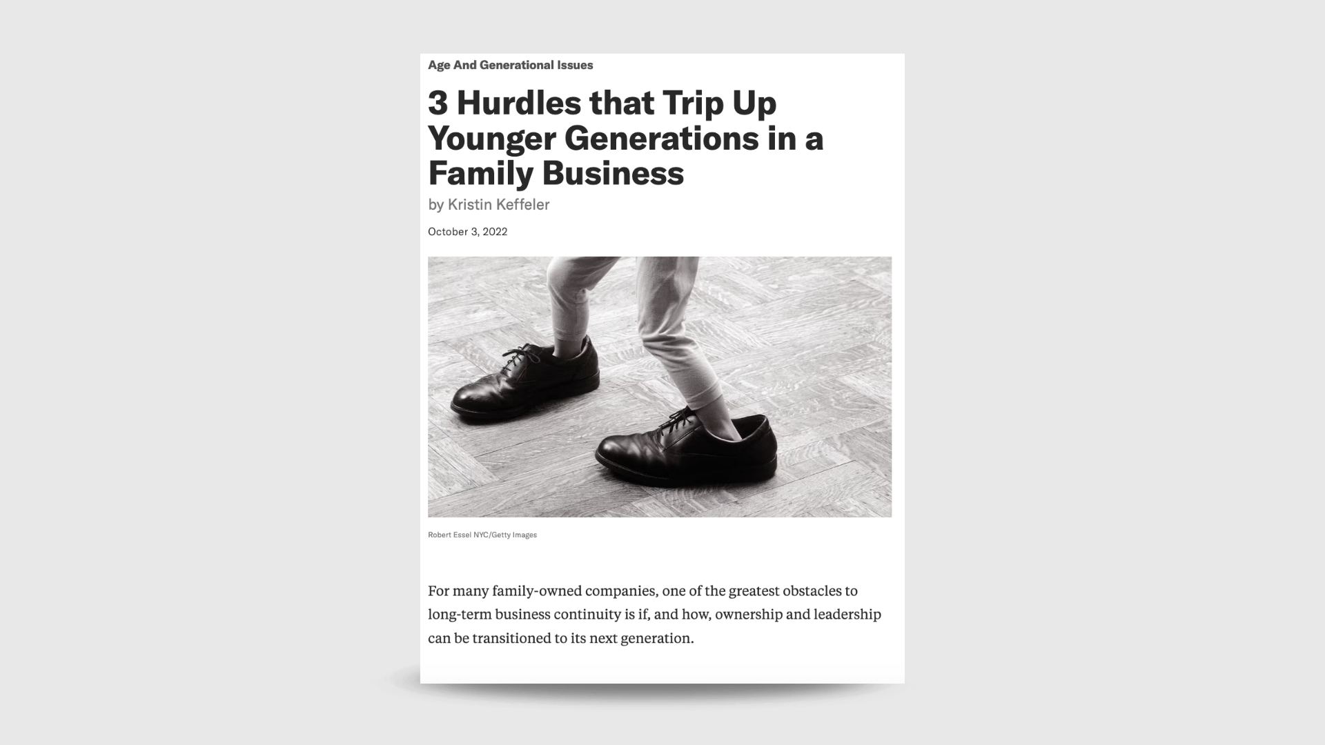 3 Hurdles that Trip Up Younger Generations in a Family Business