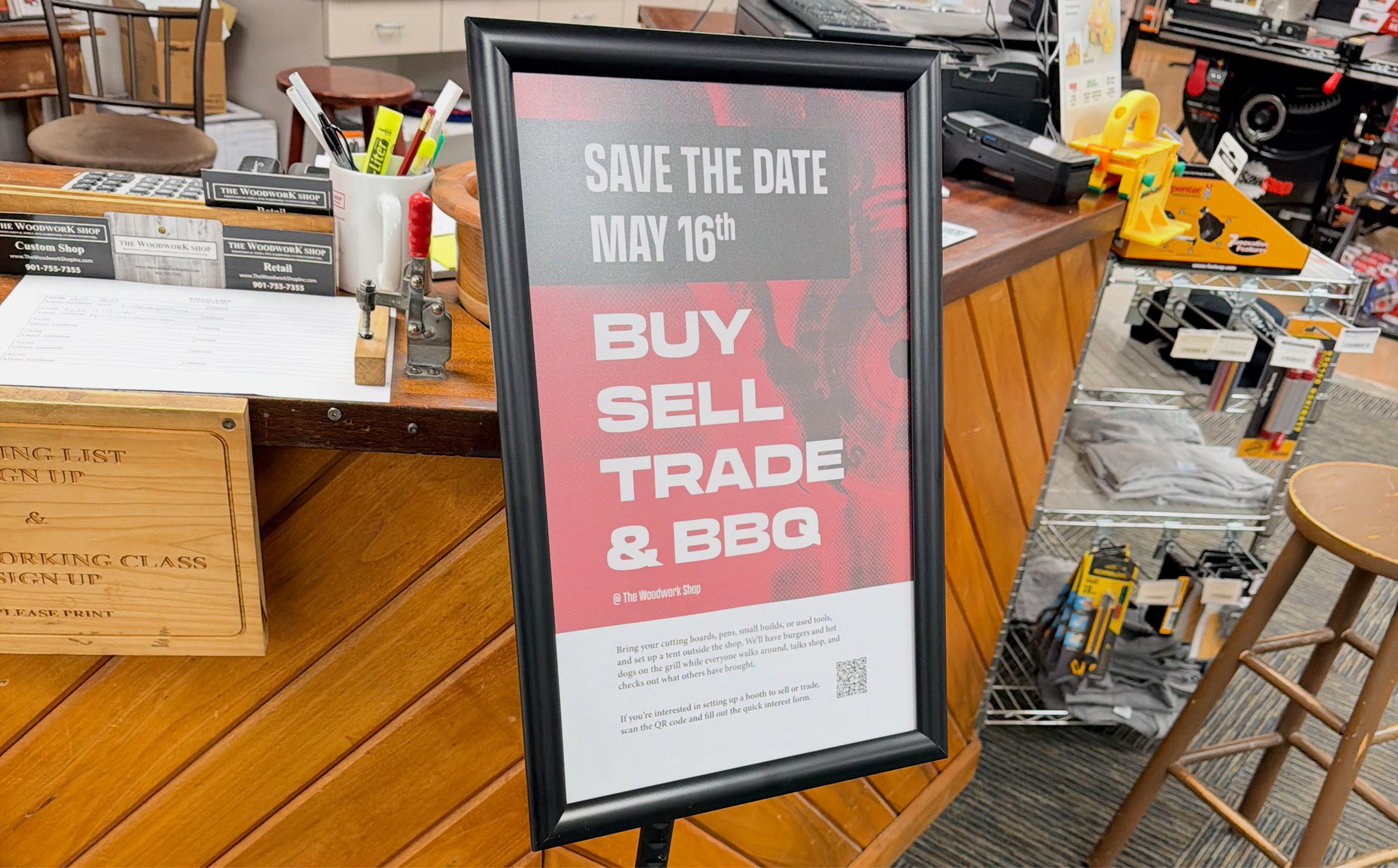 Buy, Sell, Trade and BBQ