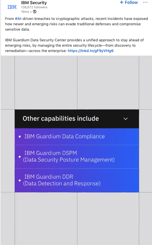 IBM Guardium Data Security Center