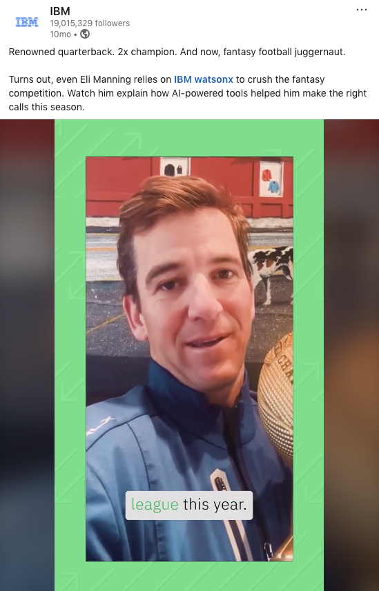 IBM x ESPN Fantasy Football