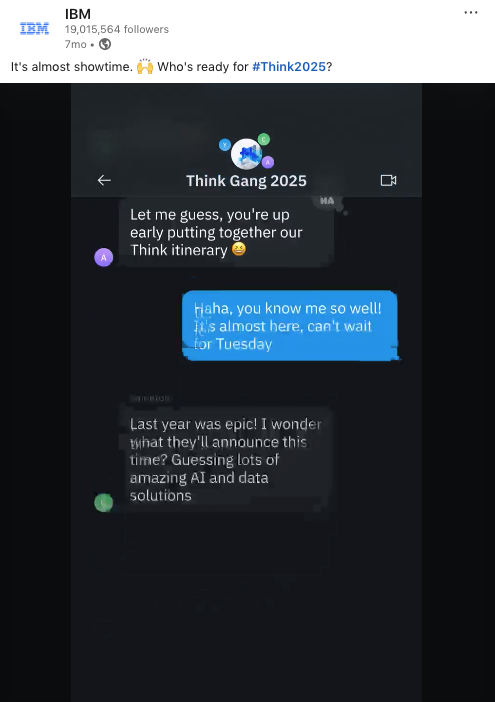 IBM #Think 2025 Hype