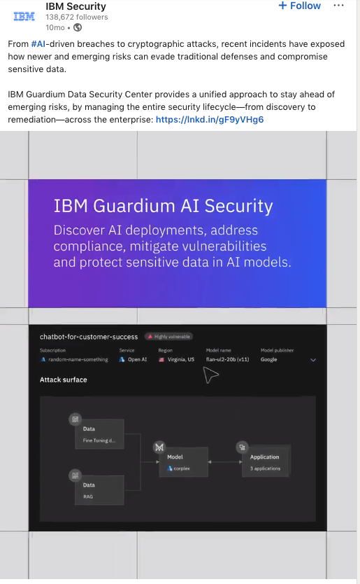 IBM Guardium AI Security