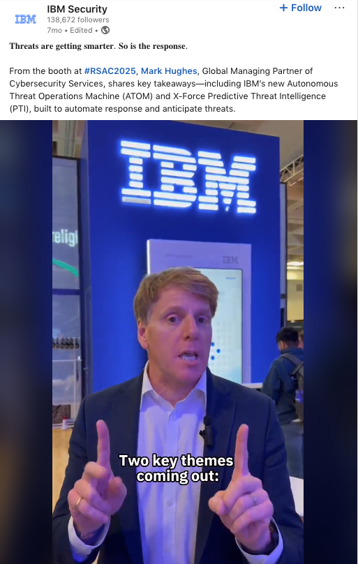 IBM on-the-ground content