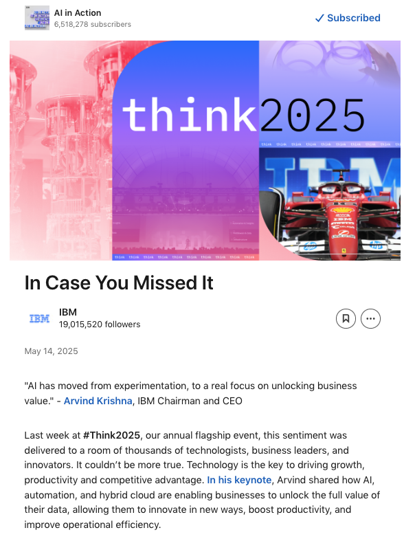 (Click Me) AI in Action Newsletter: In Case You Missed It