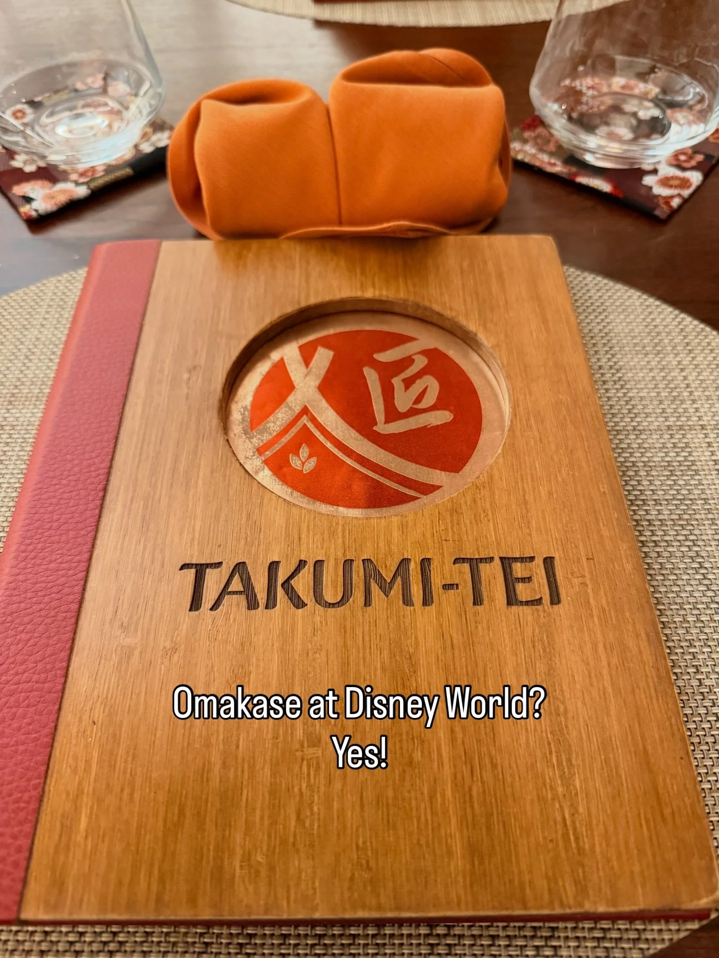 Think gourmet dining and Disney don&rsquo;t belong in the same sentence? Think again.

Hidden within Epcot&rsquo;s Japan Pavilion, Takumi-Tei is the kind of culinary secret that could change how you see Disney travel. This isn&rsquo;t your typical th
