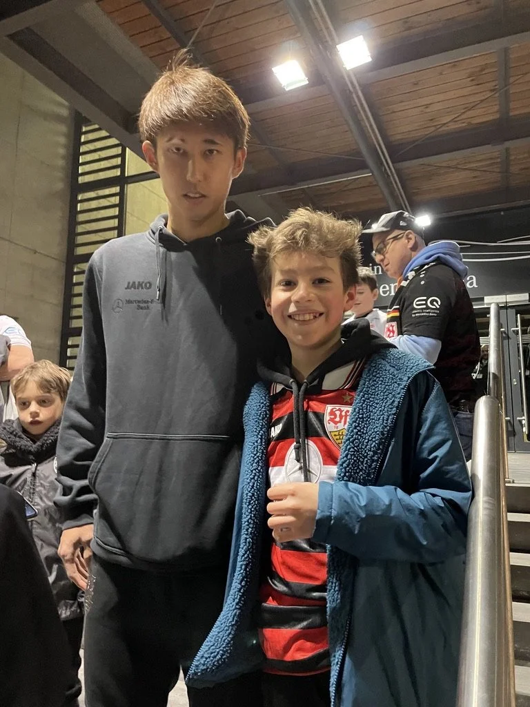 Hiroki Ito (VfB Stuttgart / IFC Bayern) &amp; Juan Jose Perea (VfB Stuttgart)