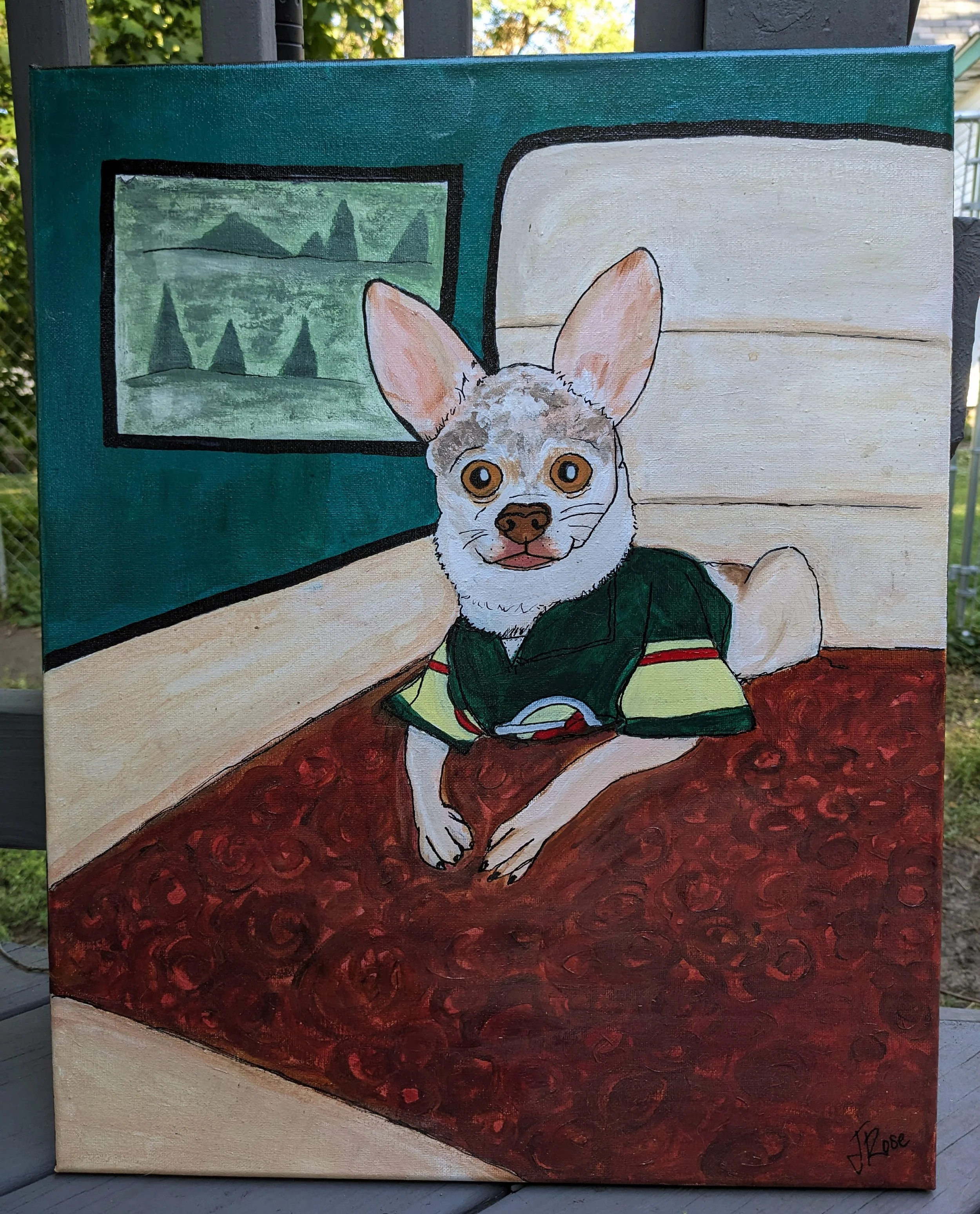 custom order pet portrait