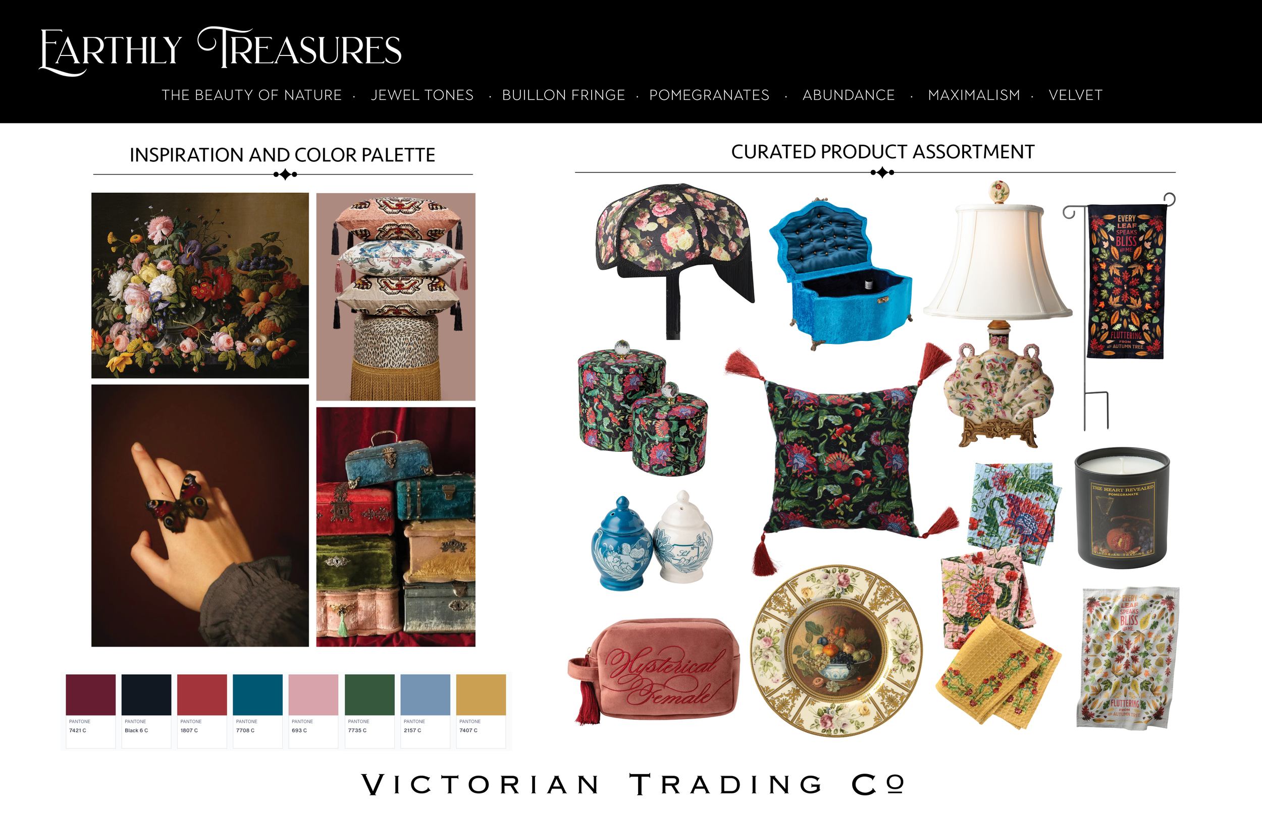 Earthly Treasures — Collection Sheet 1