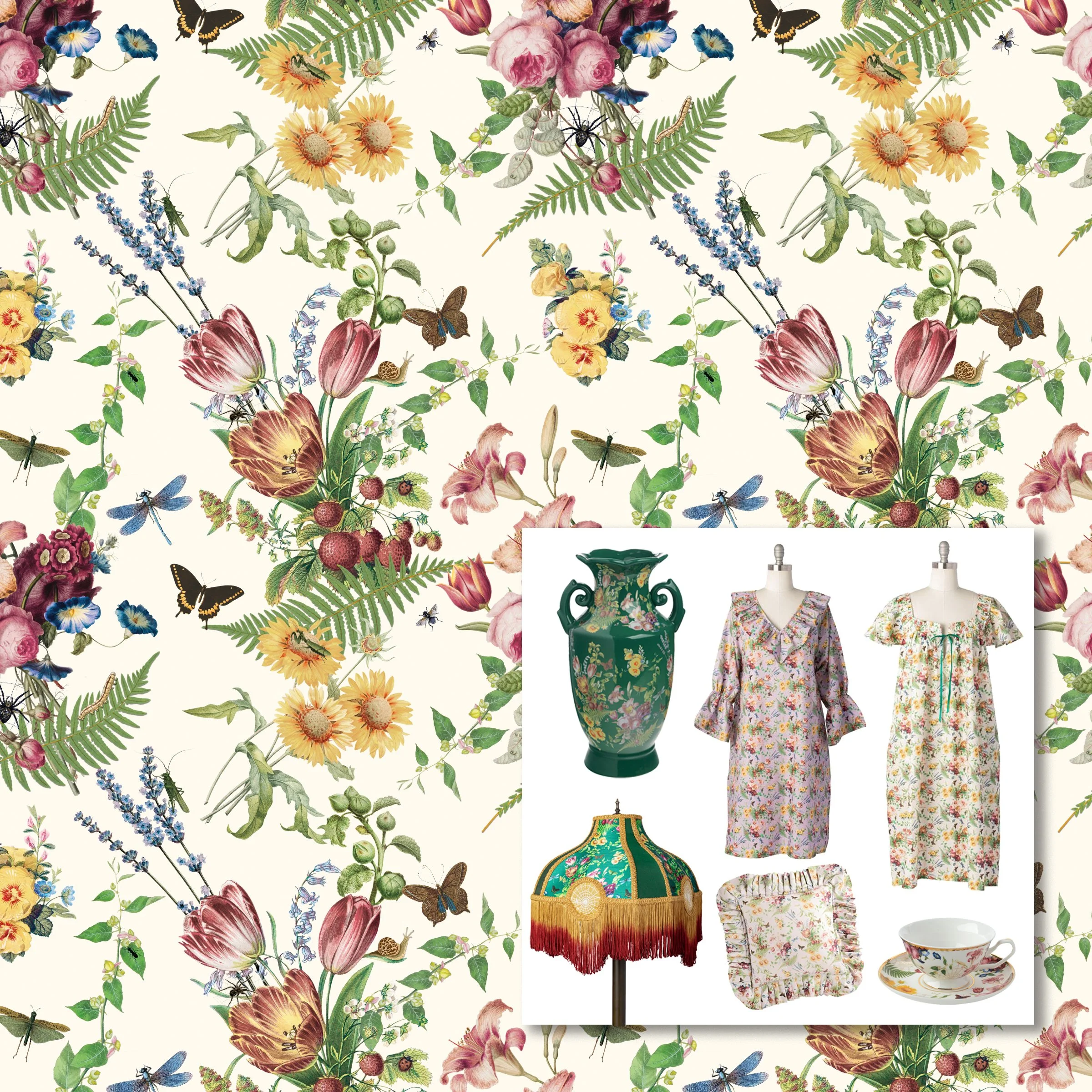 Secret Garden — Print Swatch