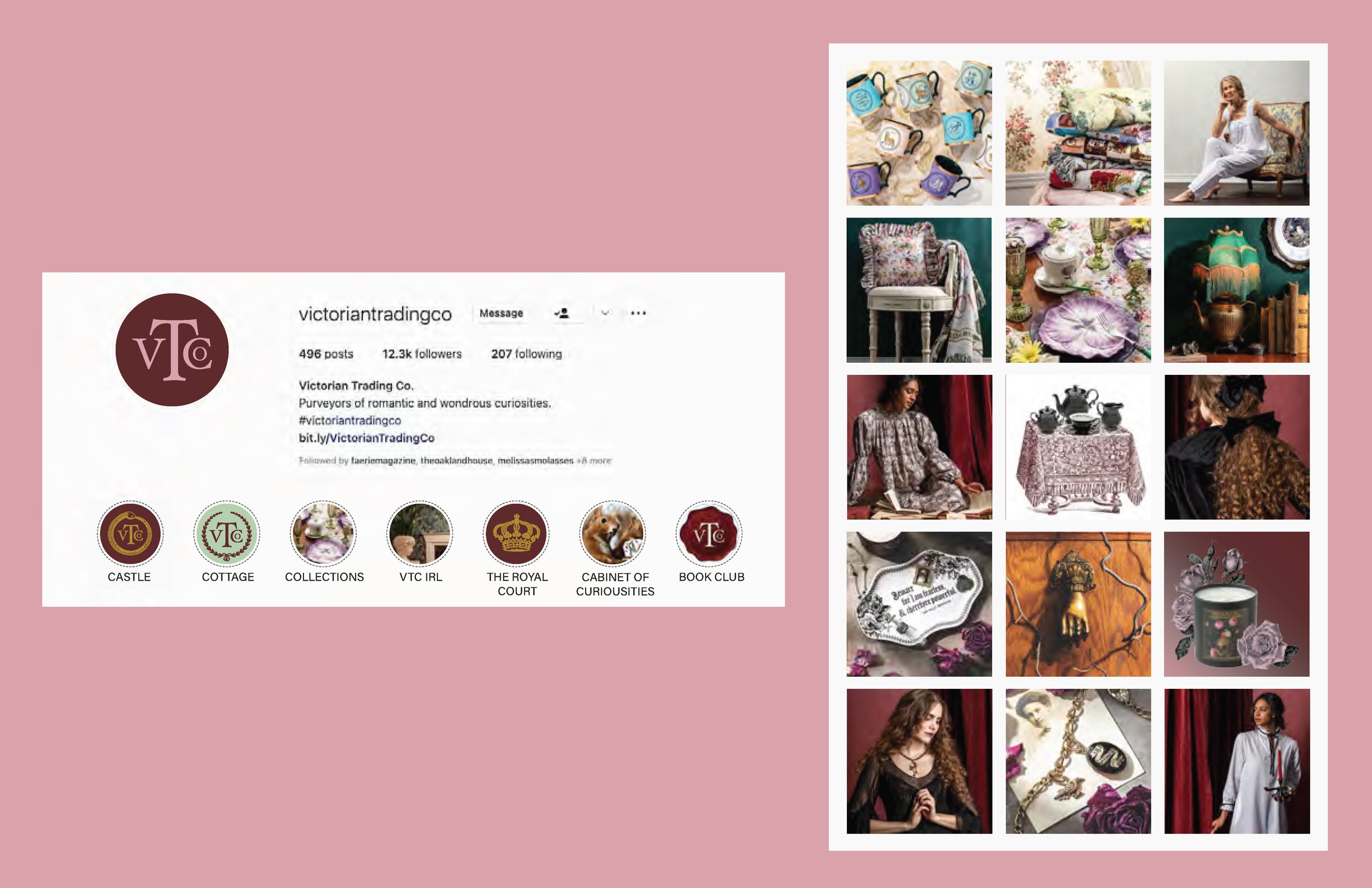 Victorian Trading Co. — Social