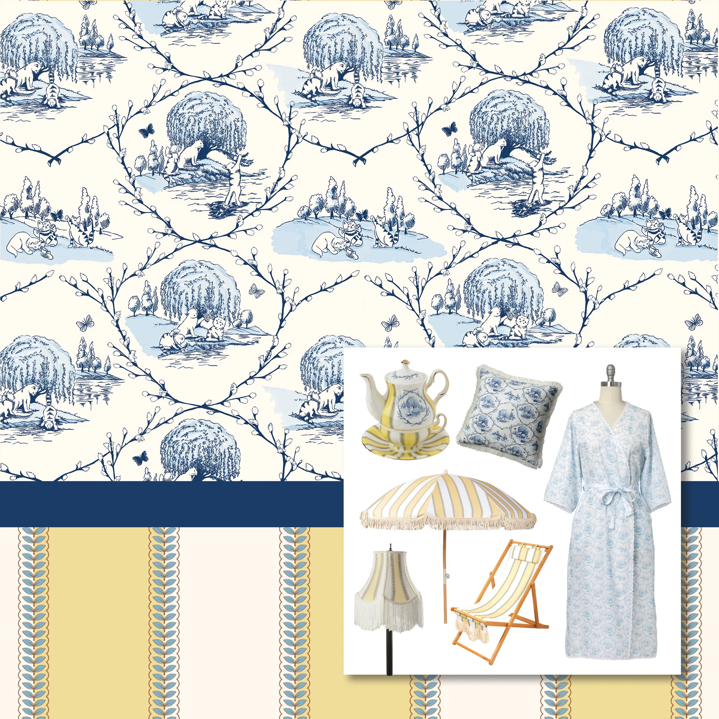 Pussy Willow — Print Swatch