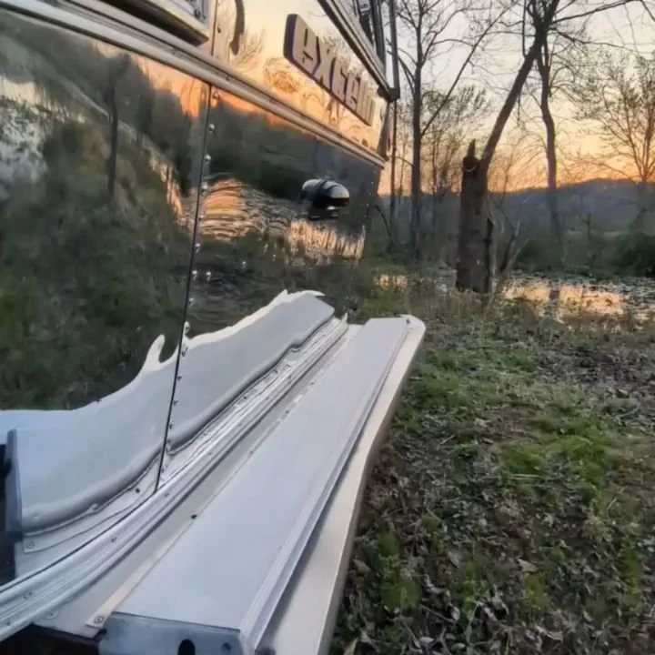 1988 restored Vintage Airstream Camper Airbnb rental Tiny Home For Sale. #airstreamforsale #airstream #camper #airbnb #vintagecamper