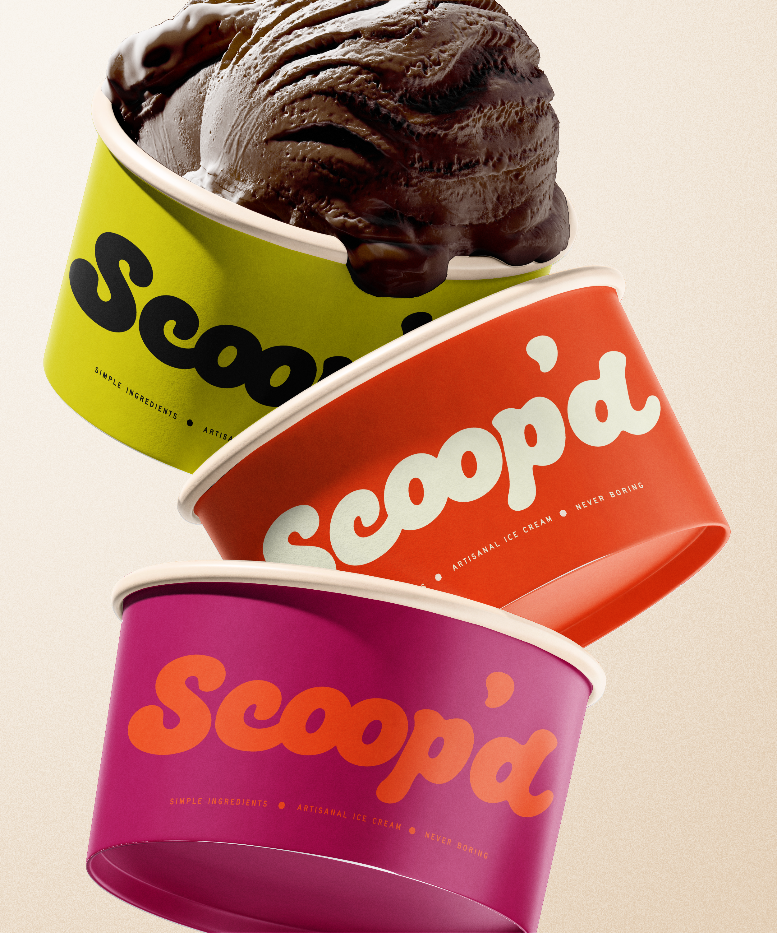 Scoop'd Visual Branding