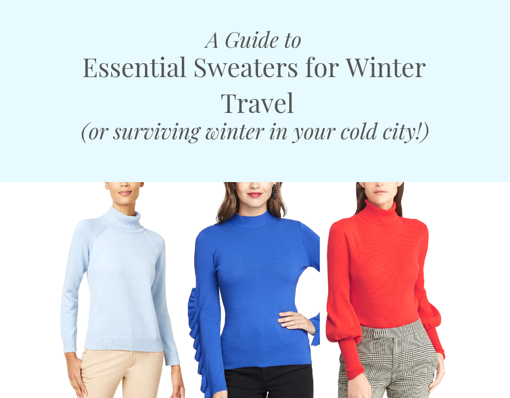 Perfect Sweaters for Winter Travel