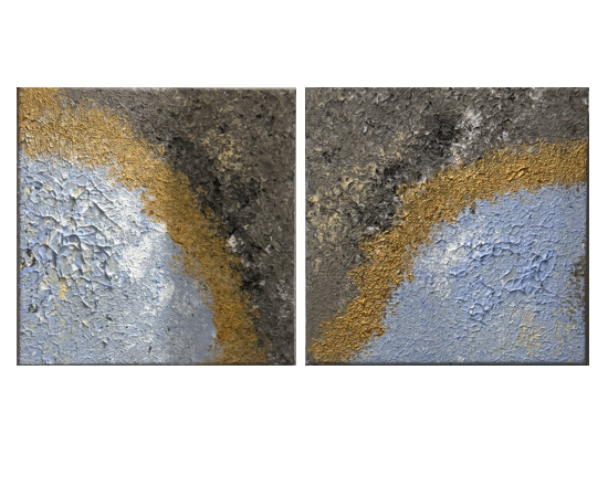 Title: Popham Beach. Maine. (I, II) (6x6), $150