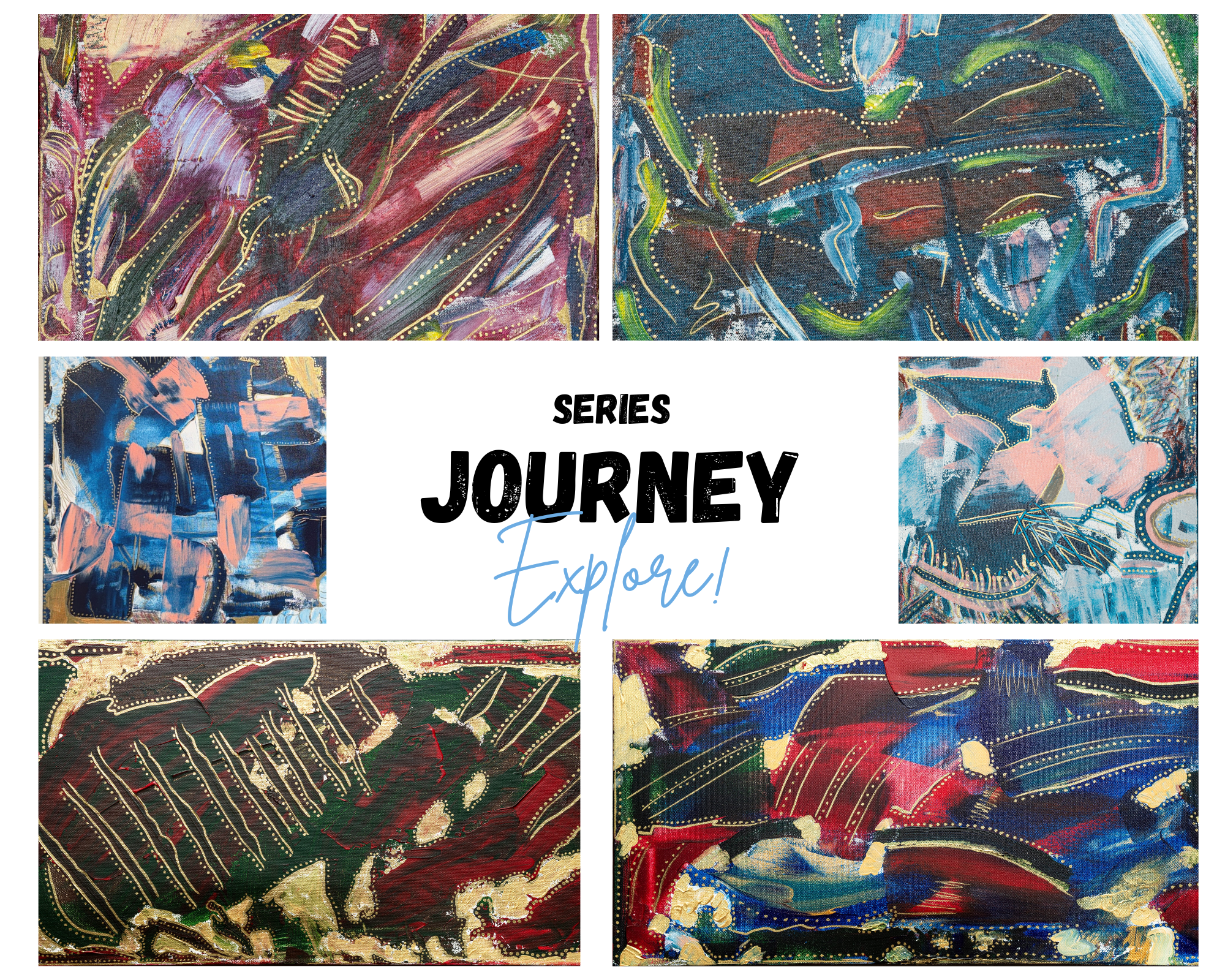 Series "Journey", the beginning of a healing journey. Leaving the pain and emptiness behind. 