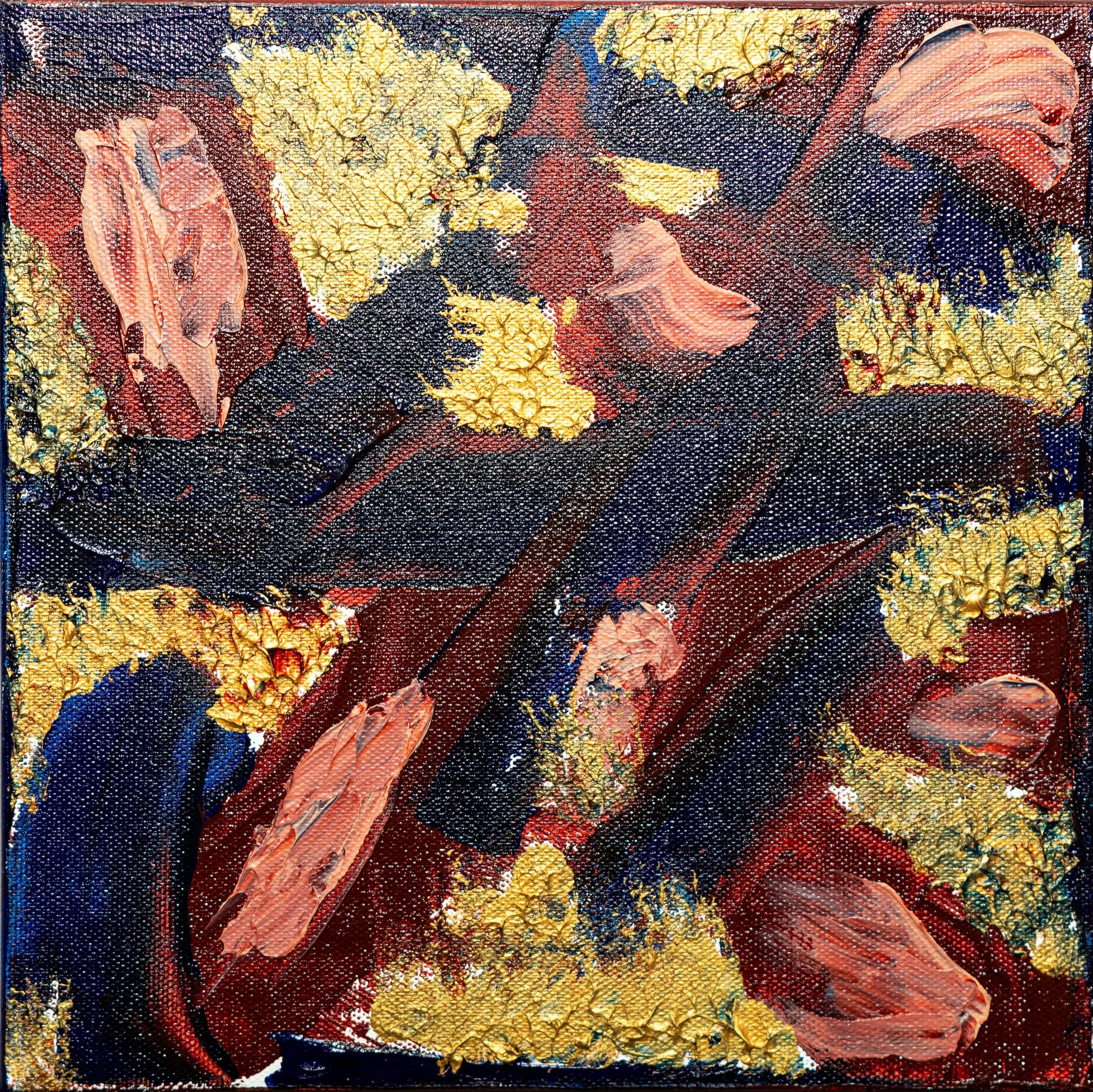 Sunset by the Bay. Maine. (10x10)