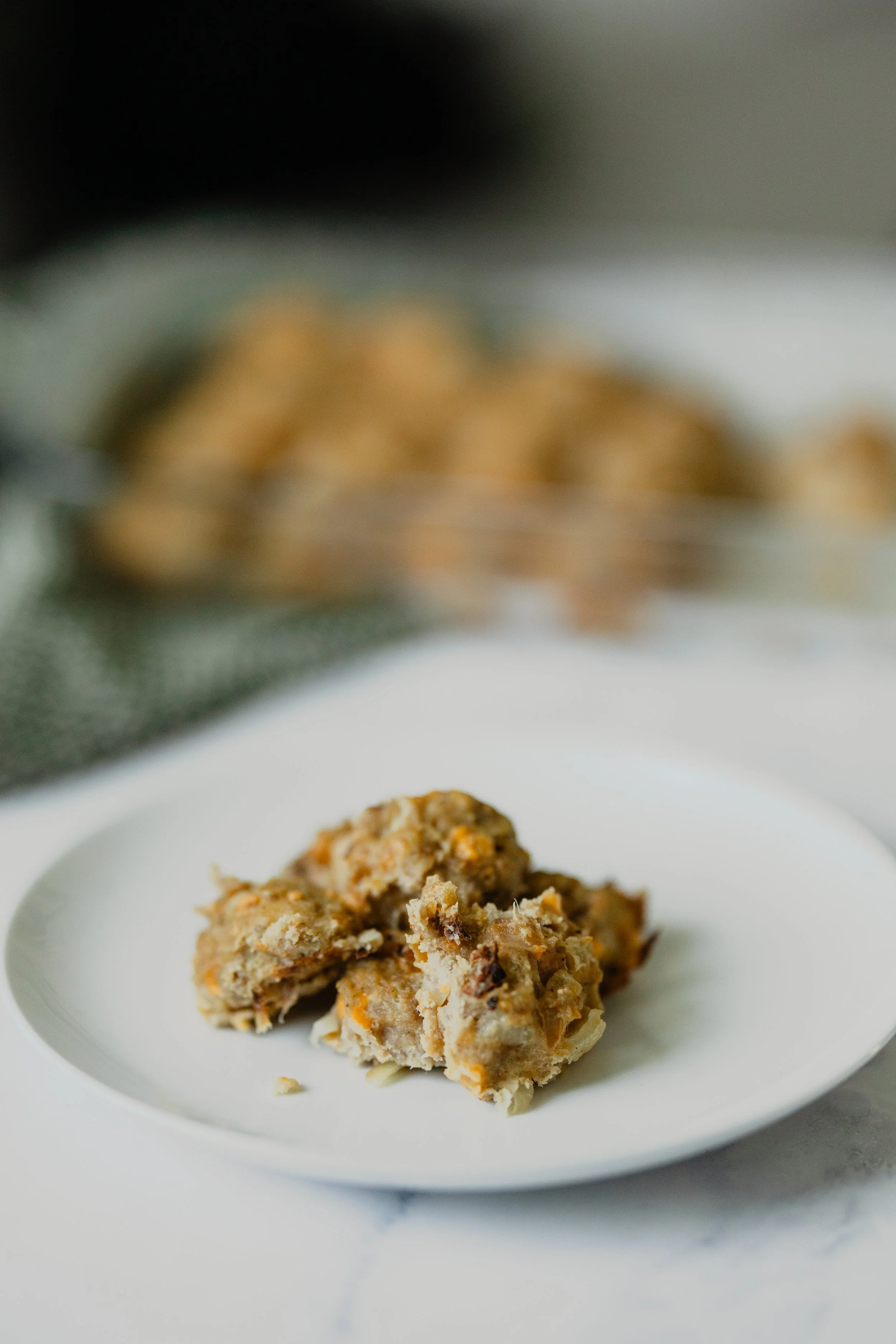 not-too cheesy sausage ball recipe
