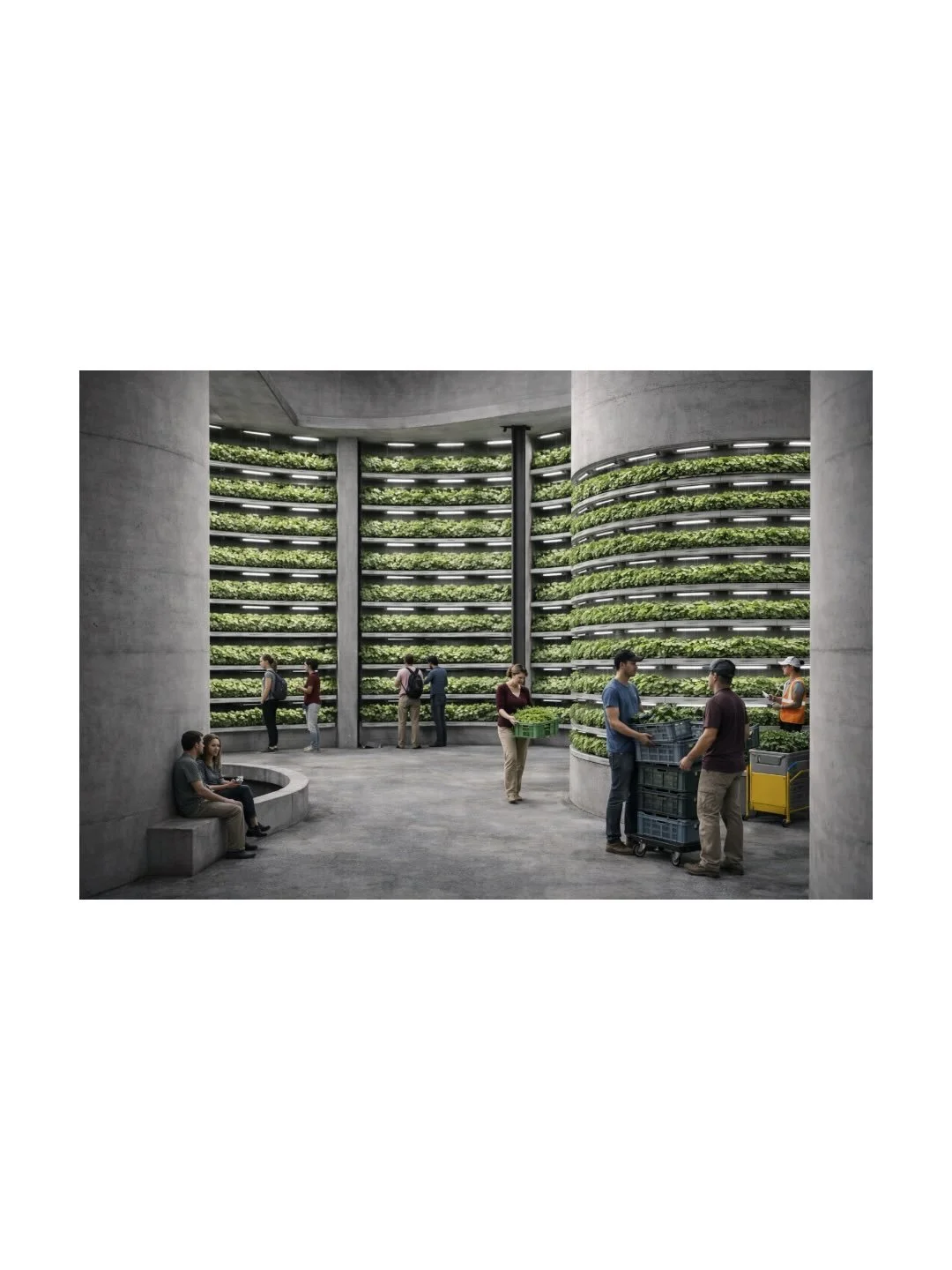 A new public landscape emerges at the edge of Haydarpaşa.

The former grain silos are reinterpreted as a waterfront cultural hub, where architecture extends into the landscape through terraces, platforms, and elevated walkways.

Industrial structures