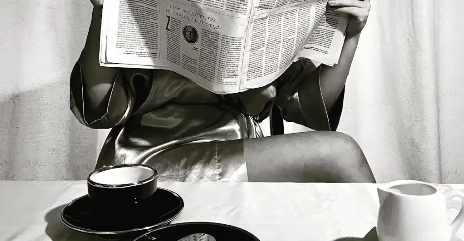 “Oh I saw it online somewhere.” 