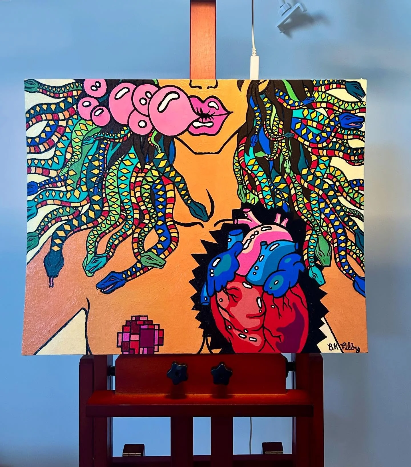 #contemporaryart #figurativepainting #fineart #artistsoninstagram #originalart artstudio womenartists