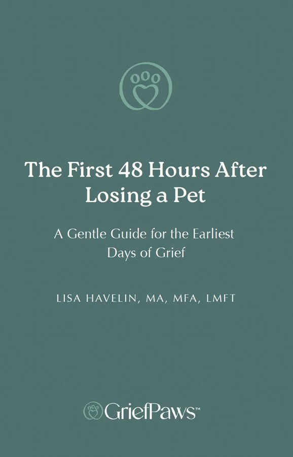 E-book: The First 48 Hours After Losing a Pet