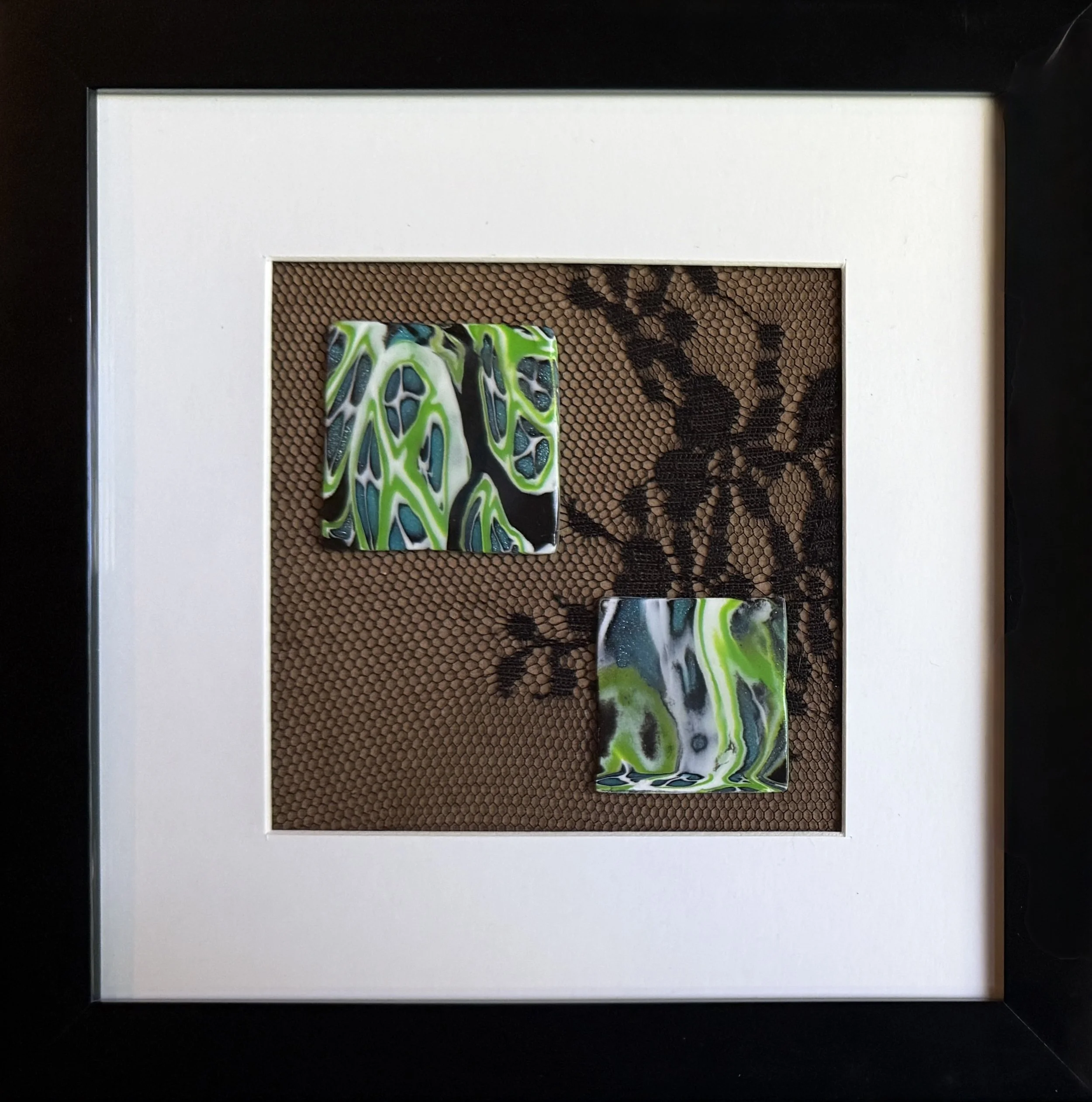 "SPECIMEN NO. 5: A FEMININE'S FOLLY" -
6" x 6",
Mixed Media,
2025