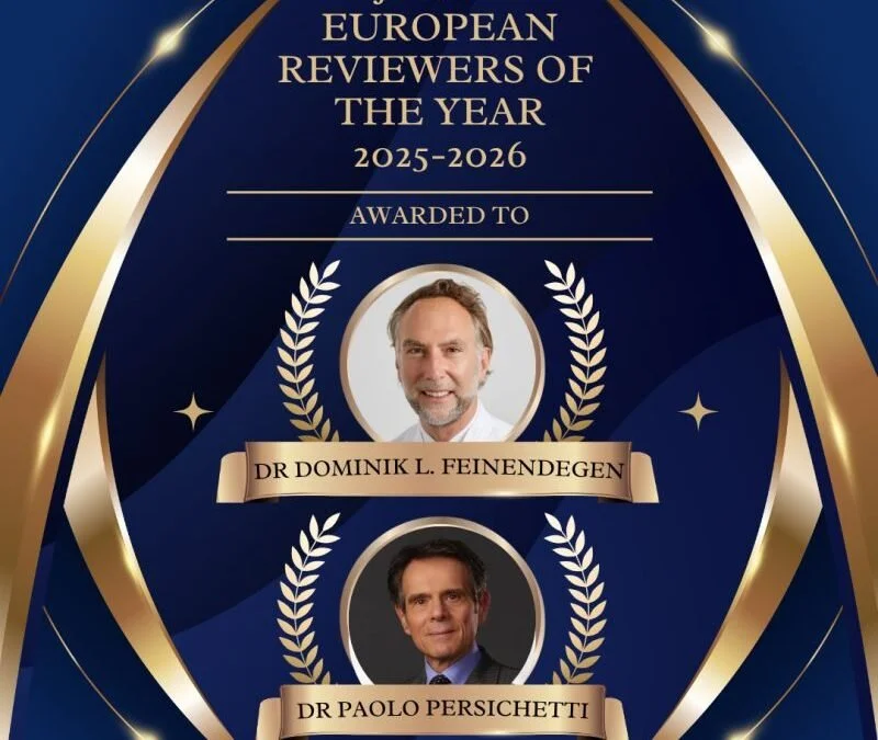 European Reviewer of the Year 2025–2026 award