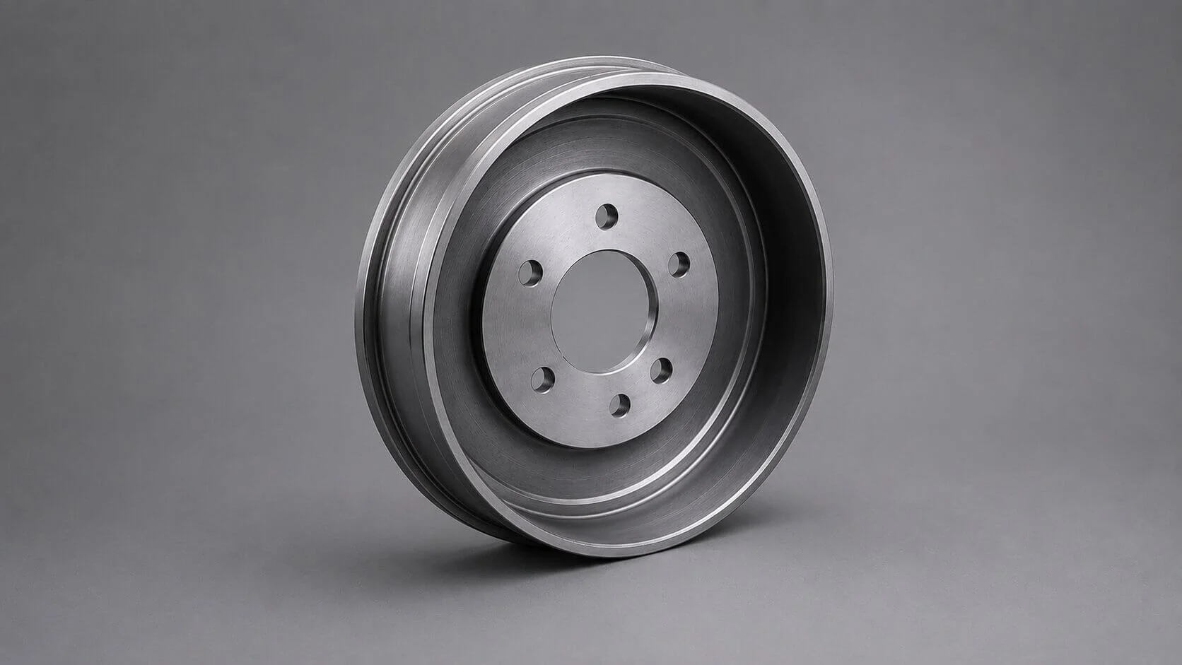 Automotive brake drum used during brake repair and brake drum replacement