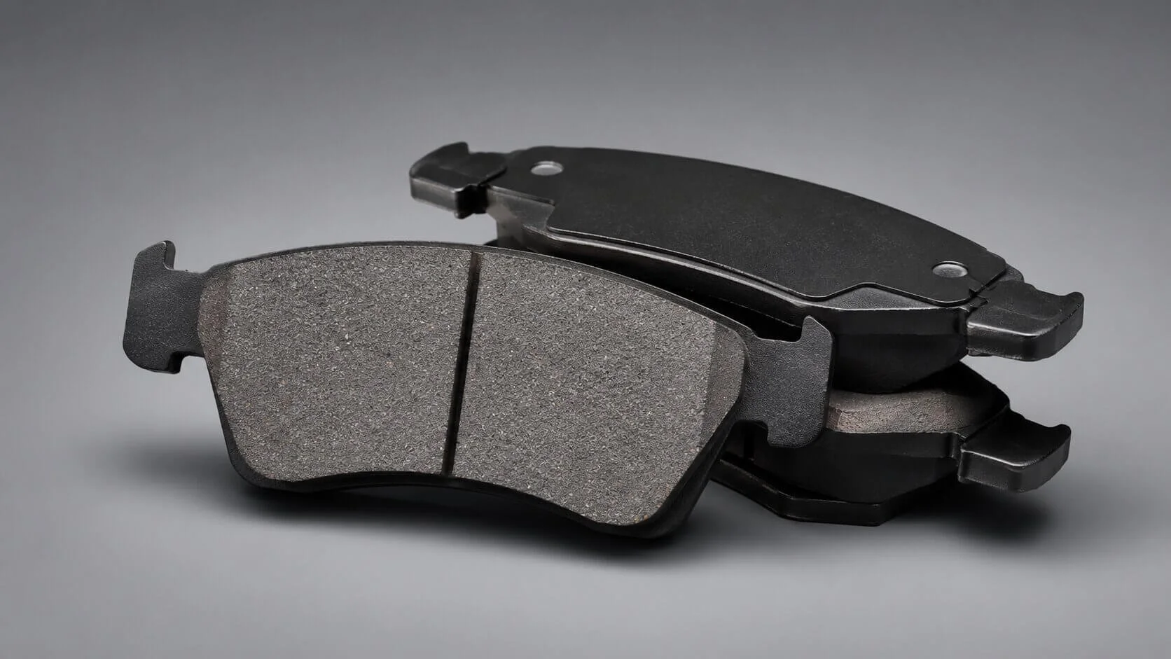 New brake pads used during brake repair and brake pad replacement service