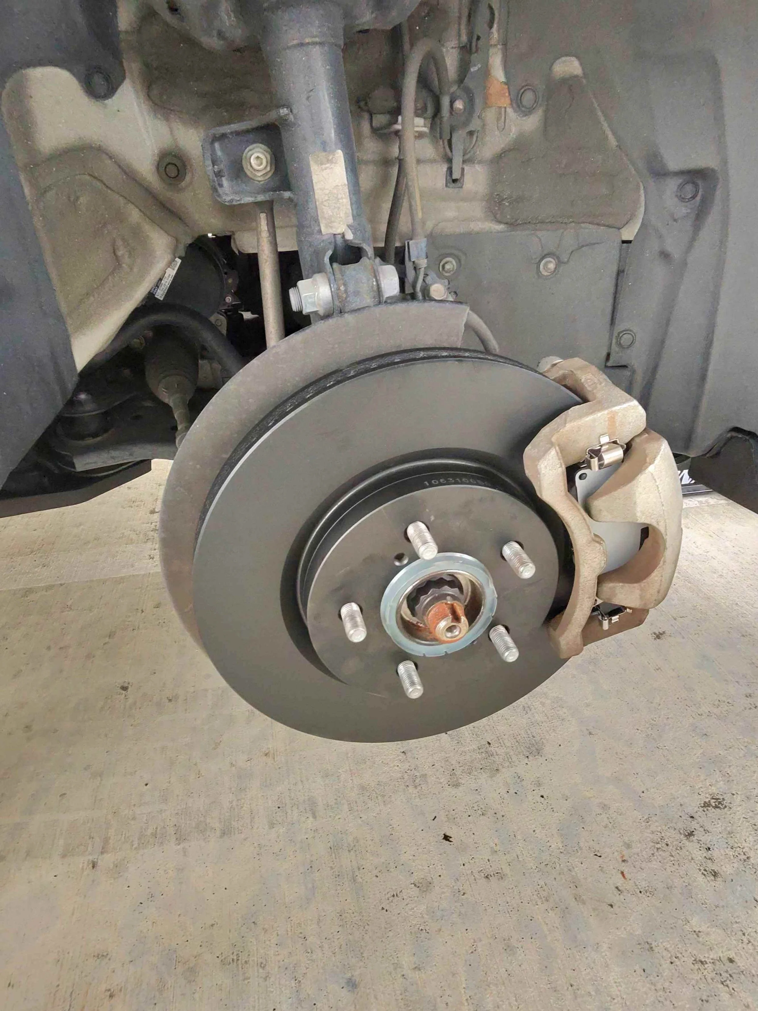 2022 Toyota Camry front brake replacement