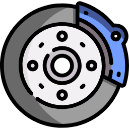 Brake rotor surface inspection during brake pad replacement