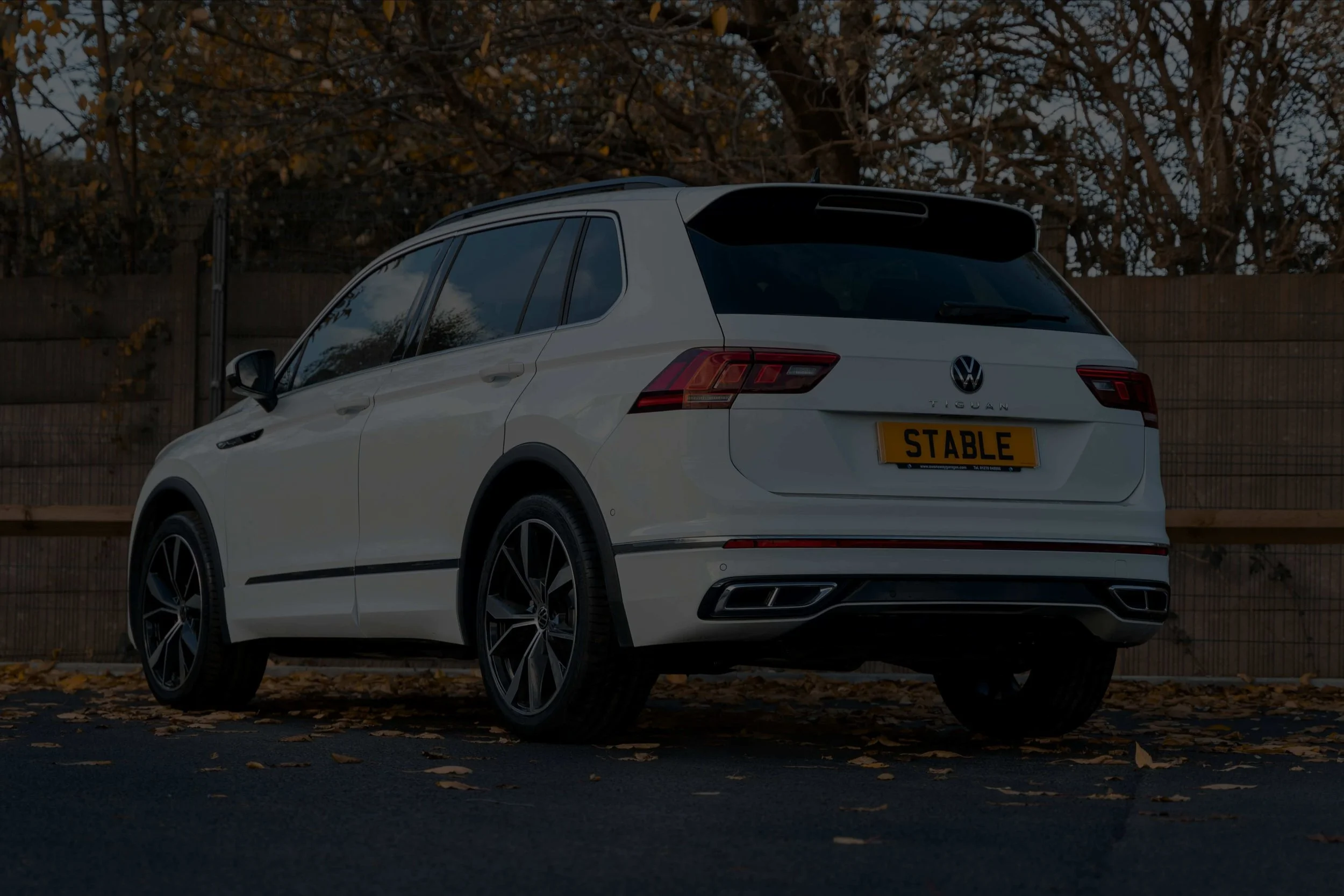 Mobile technician performing brake repair on a Volkswagen vehicle on-site