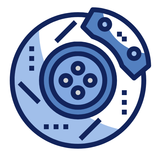 Brake caliper replacement for Lexus