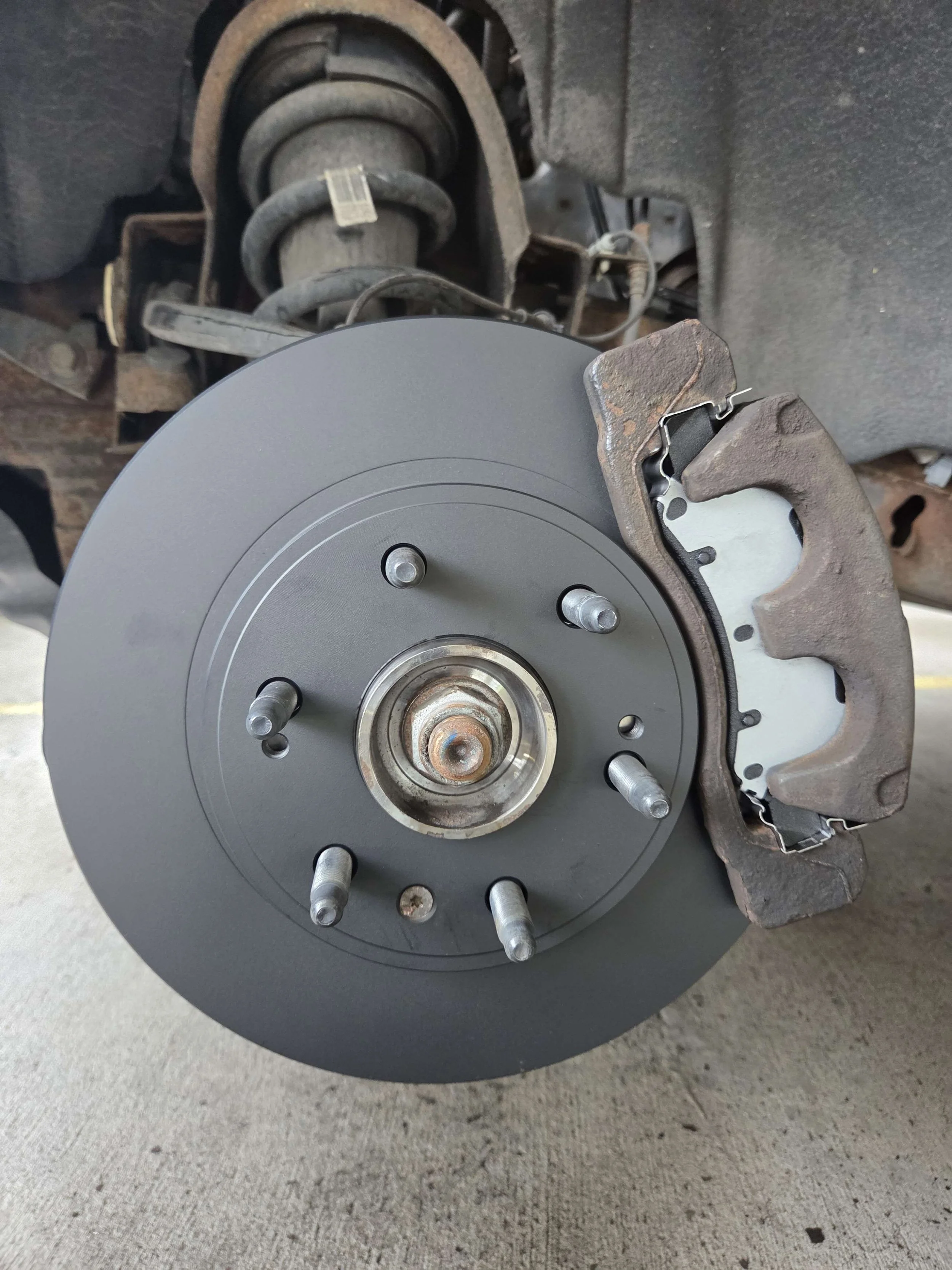 2018 Chevrolet Silverado new front brake pads and rotors in McKinney, TX