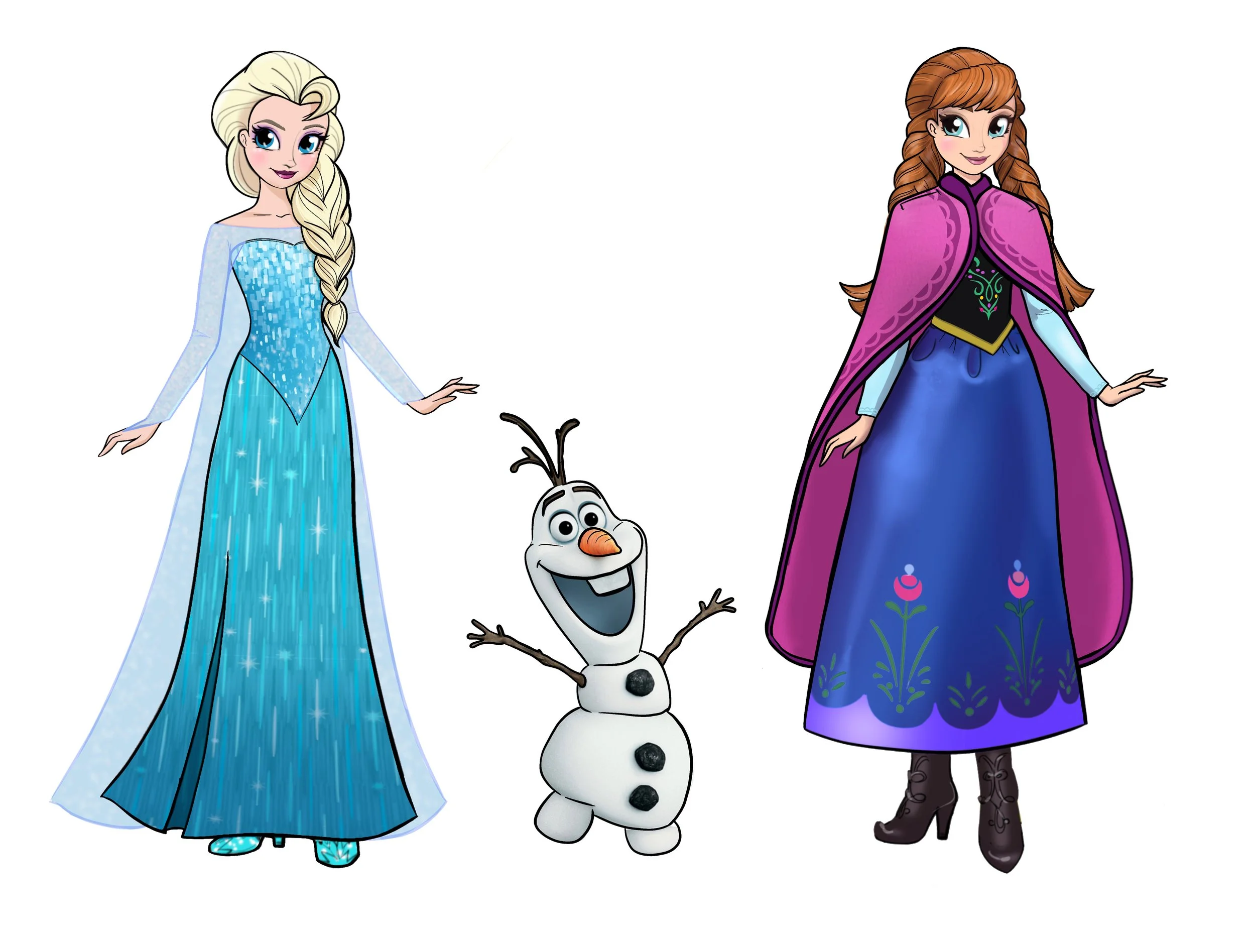 D100 Frozen b-sheet w Olaf.jpg