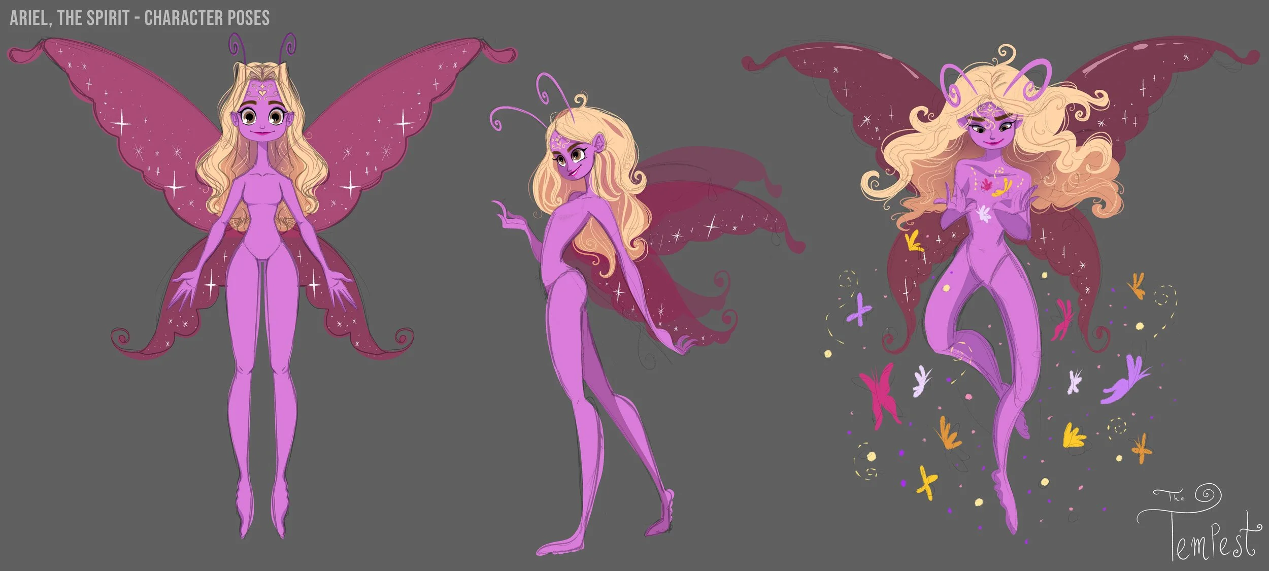 Ariel Character Design