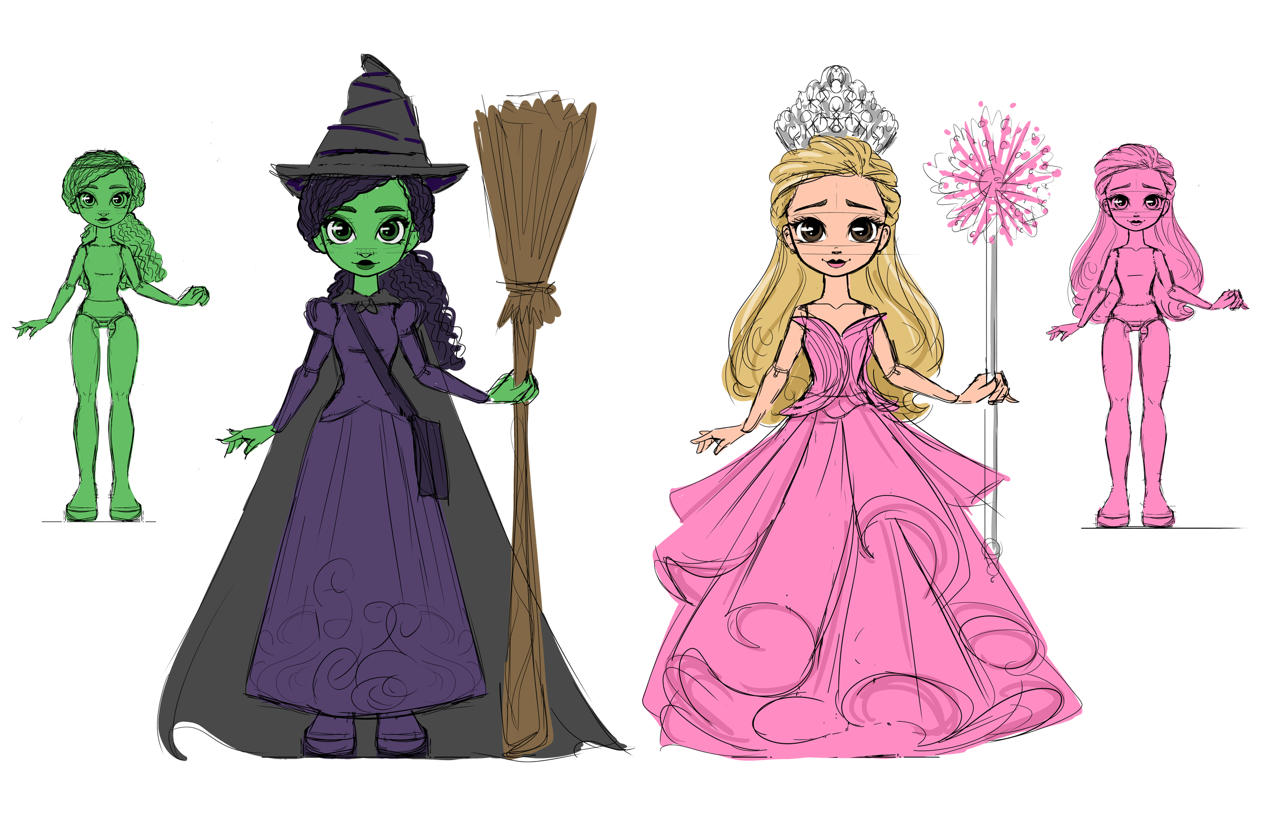 Wicked Bridge Content - proposed stylization