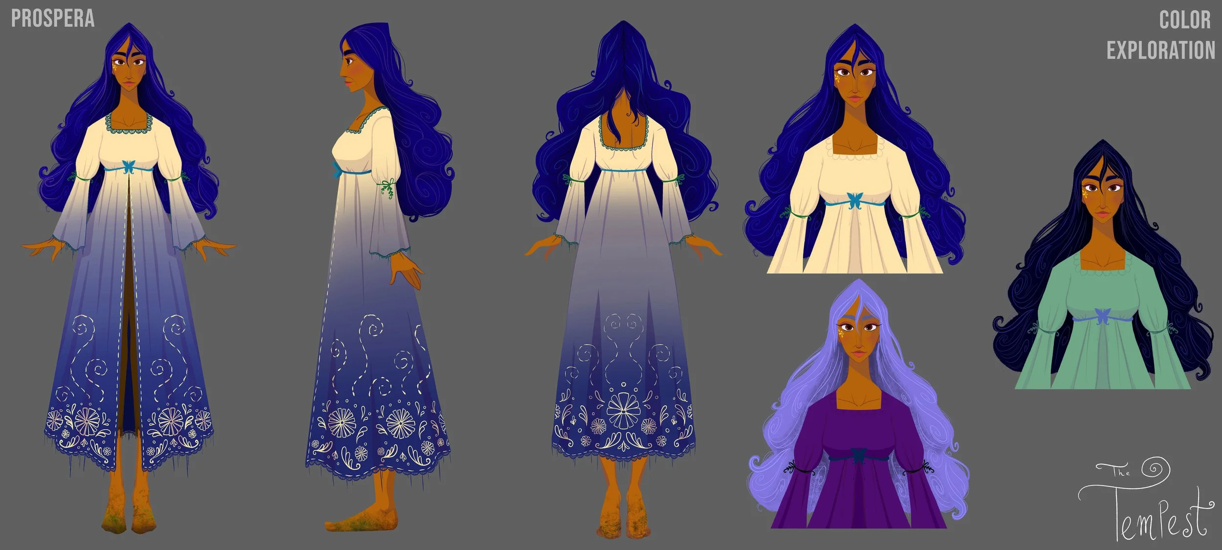 Prospera Costume Design