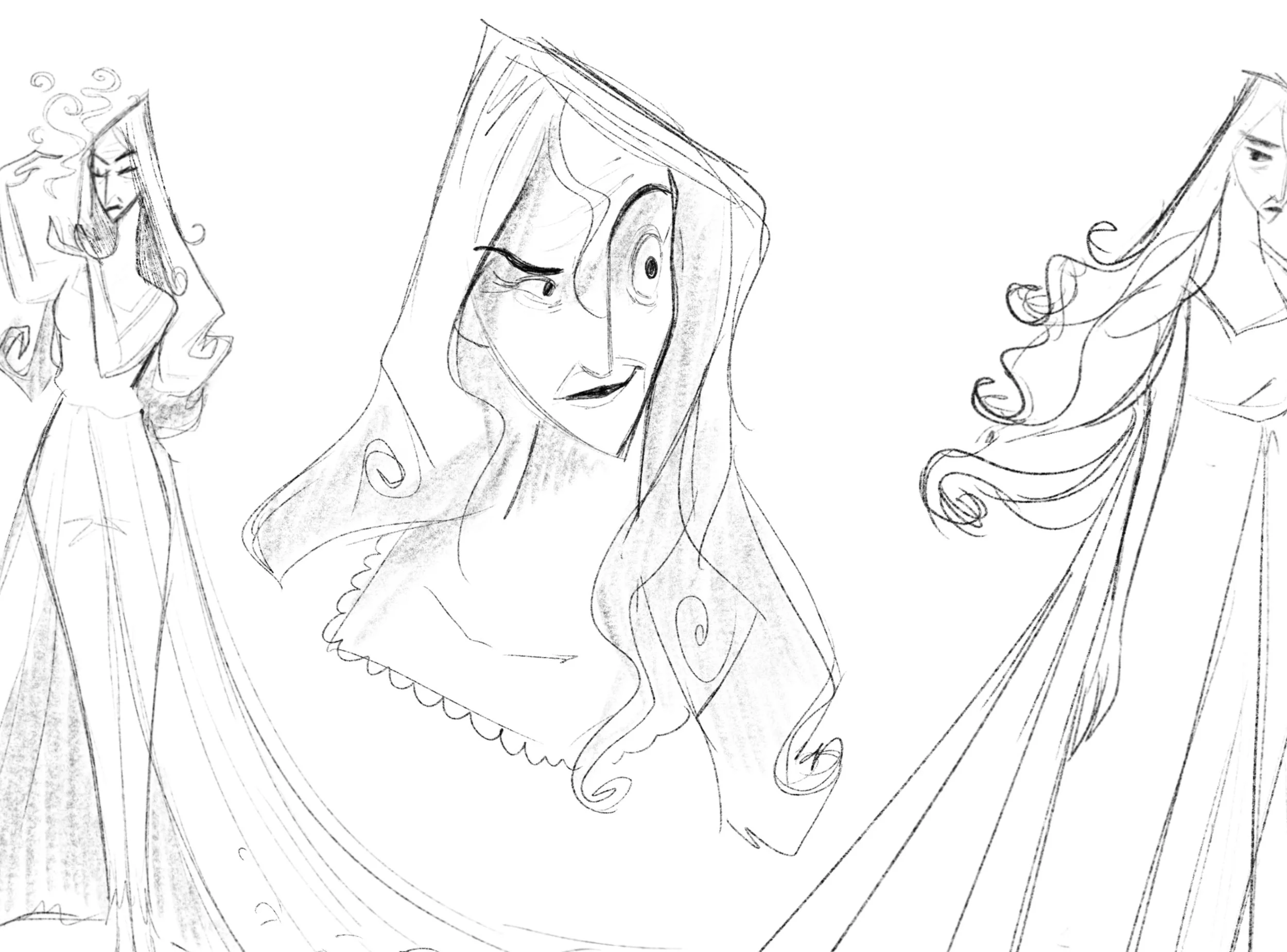Prospera Character Sketches