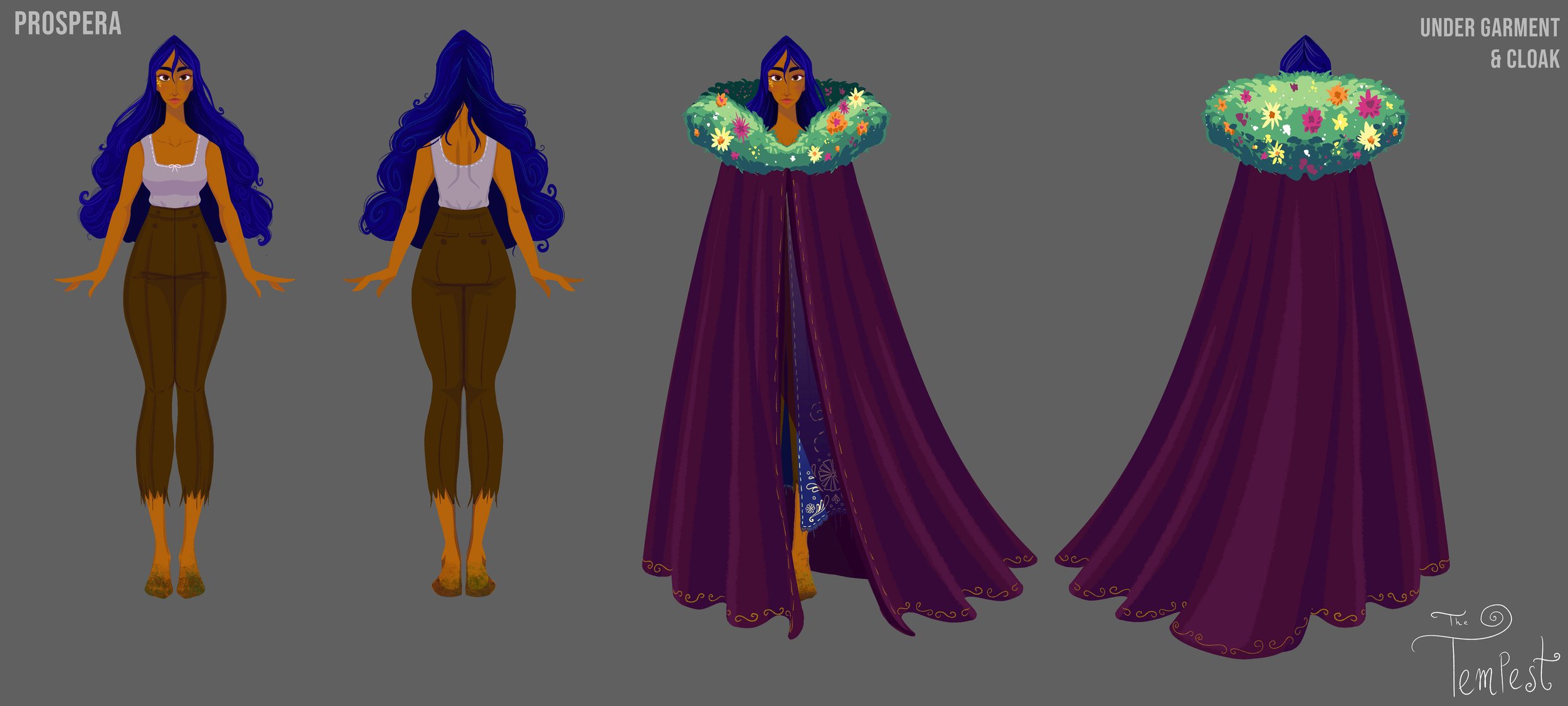 Prospera Costume Design