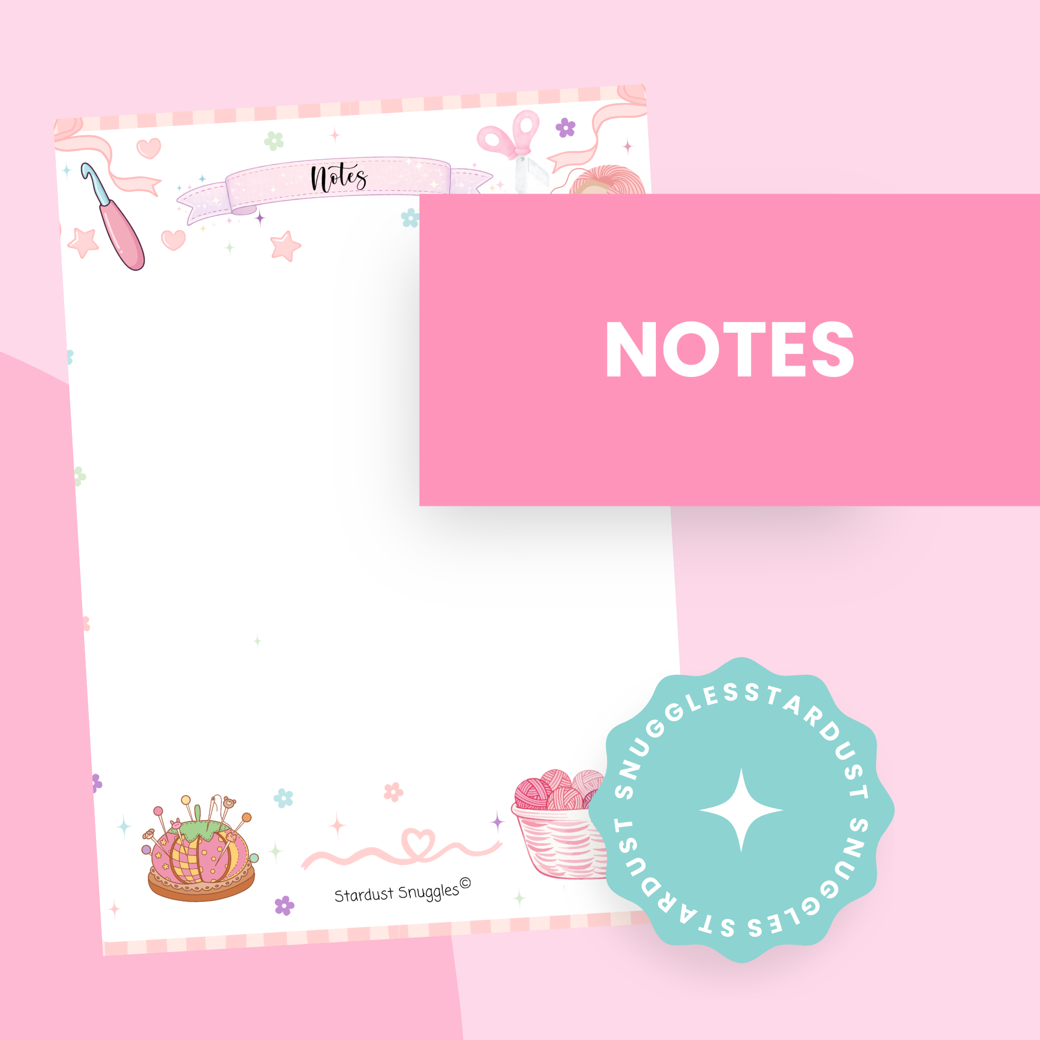 Digital Download Crochet Notes